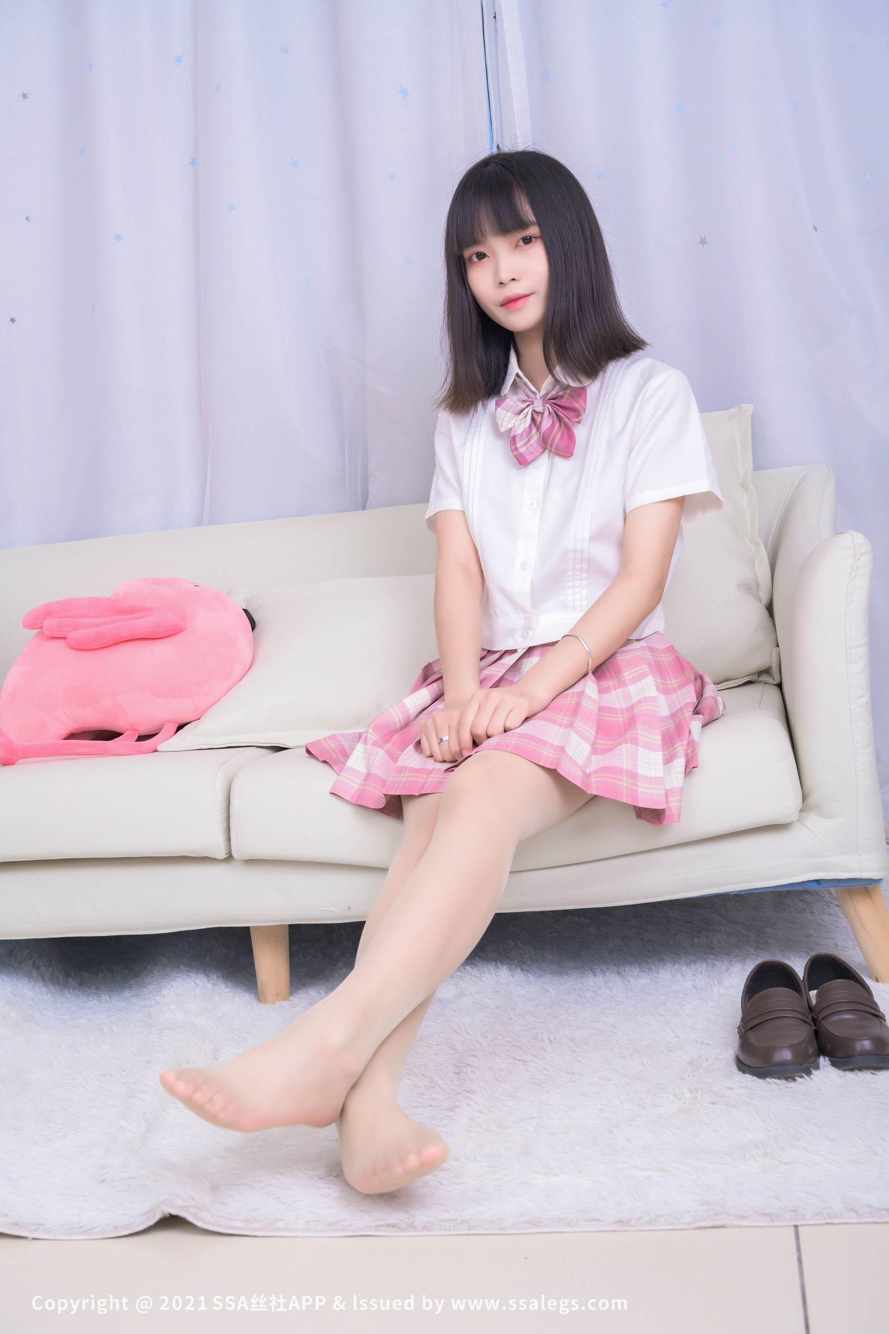 [SSA丝社]超清写真 No.701 模特丹丹 肉丝袜（下）_第4张