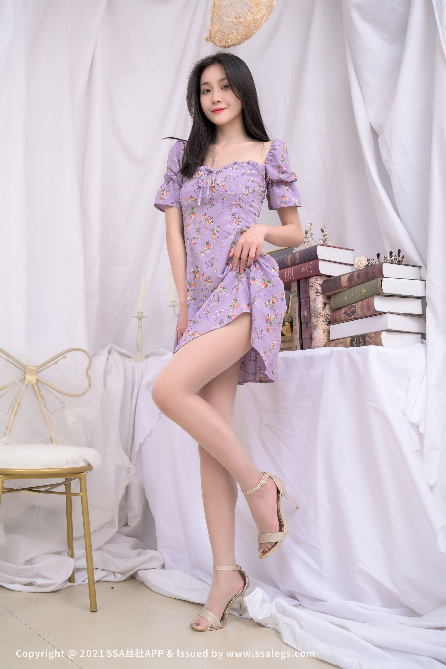 [SSA丝社]超清写真 No.689 君君 模特君君的肉丝袜（下）_第3张