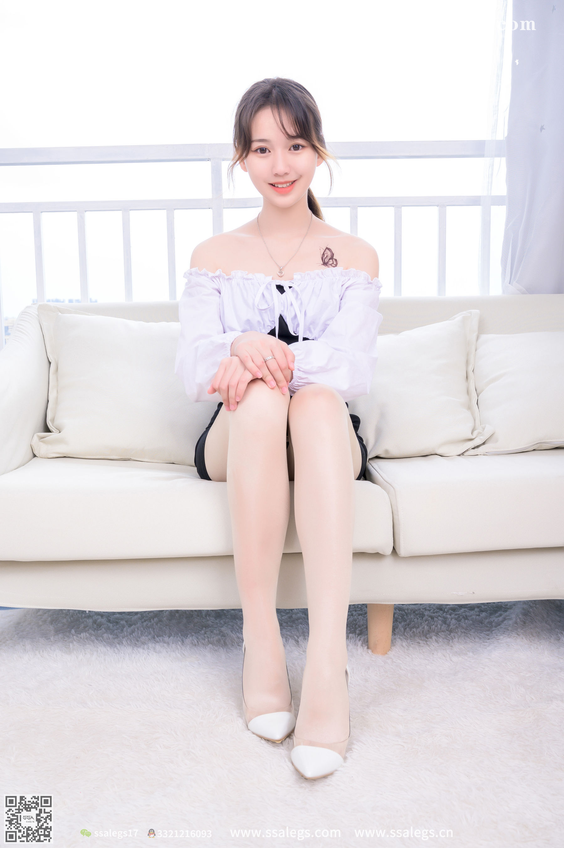 [SSA丝社]超清写真 No.405 宝宝 这个女孩笑得很甜(上)_第1张