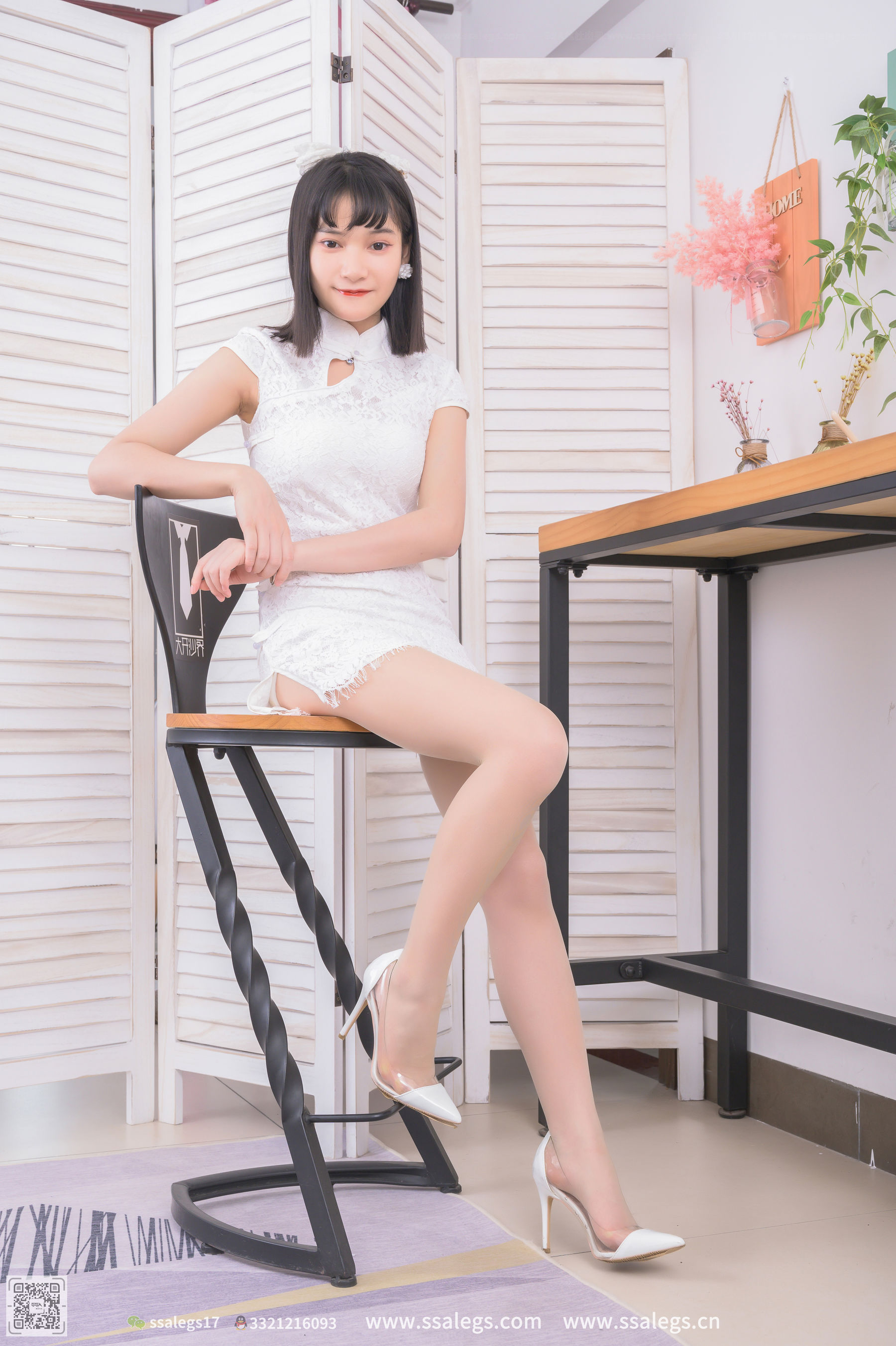 [SSA丝社]超清写真 No.505 冰冰 旗袍（上）_第3张