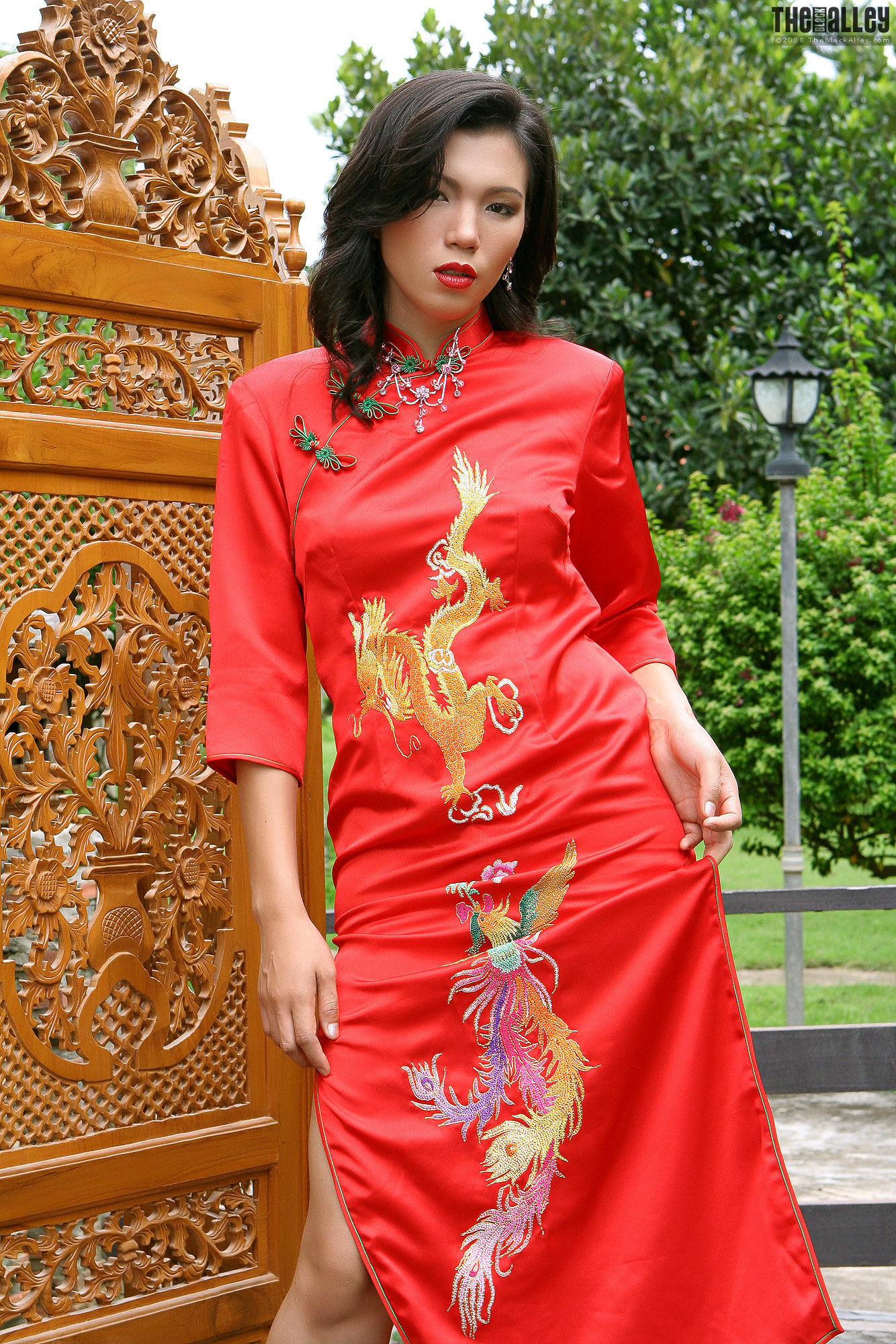 [TheBlackAlley/TBA黑巷] Wang Xiao Hong 古典旗袍_第5张