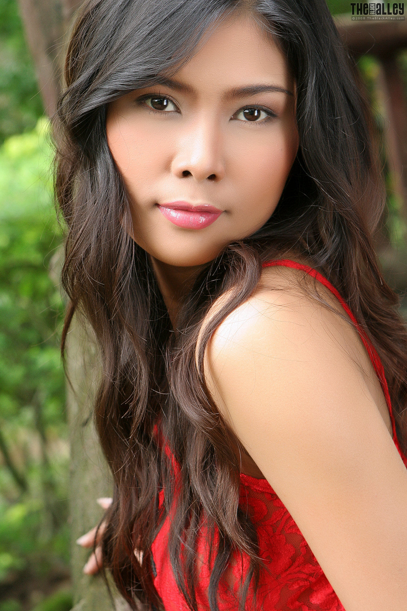 [TheBlackAlley] Nattheera Raiwan 蕾丝短裙人体摄影_第1张