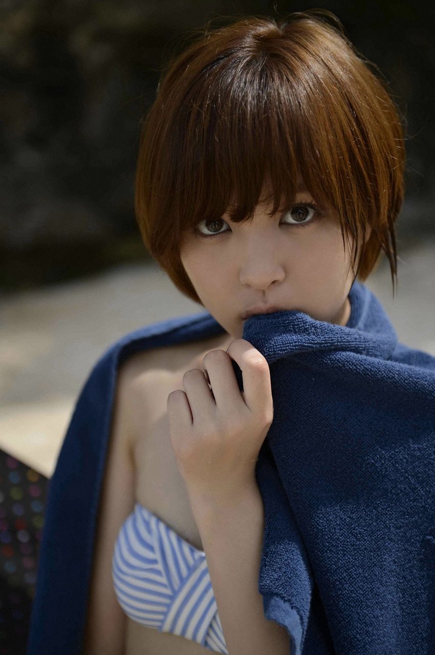 荒井萌《『濡れた肌』 今、注目の激カワモデル！》 [WPB-net] NO.150_第5张