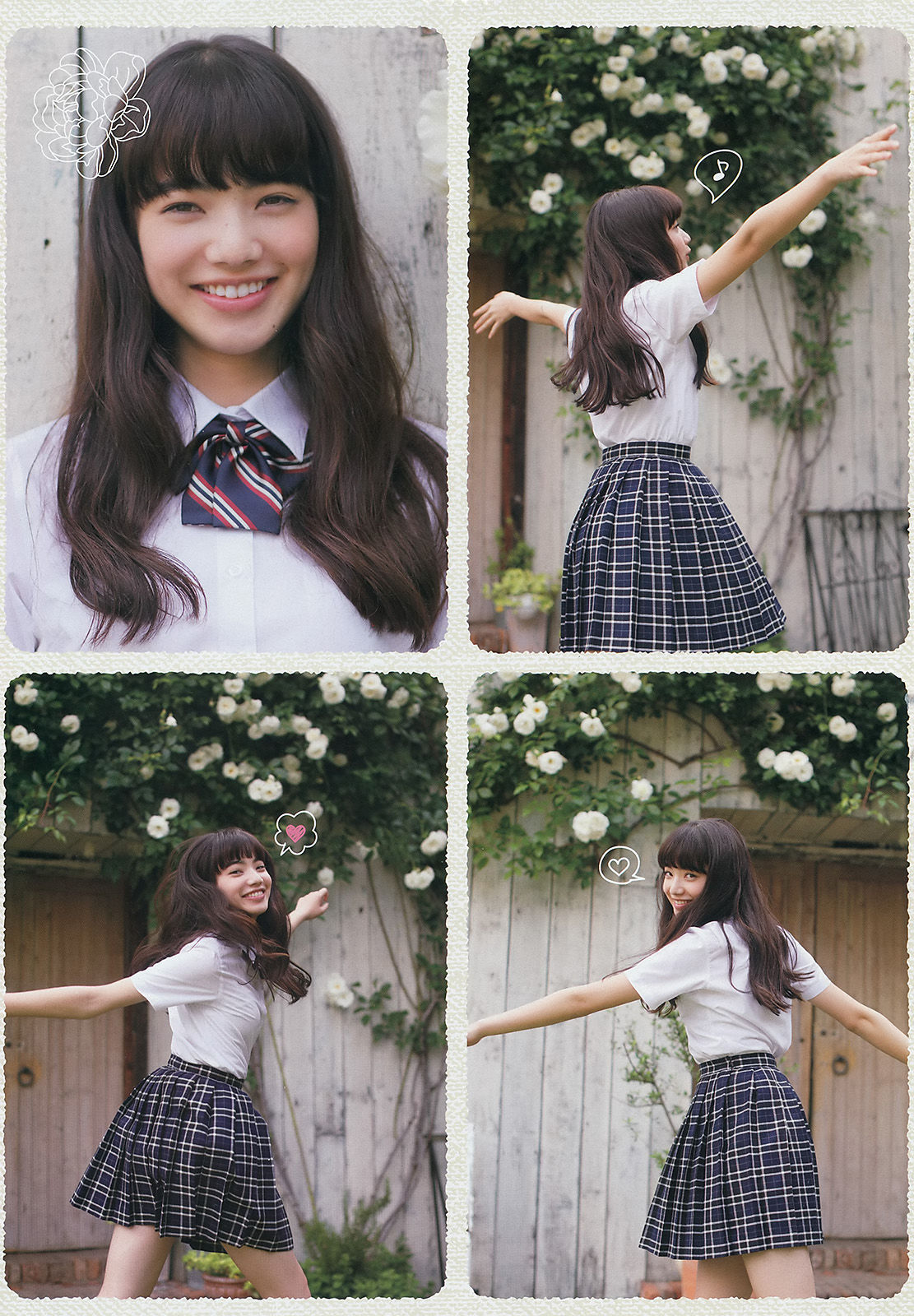 [Weekly Big Comic Spirits] 2014年No.32 小松菜奈_第4张