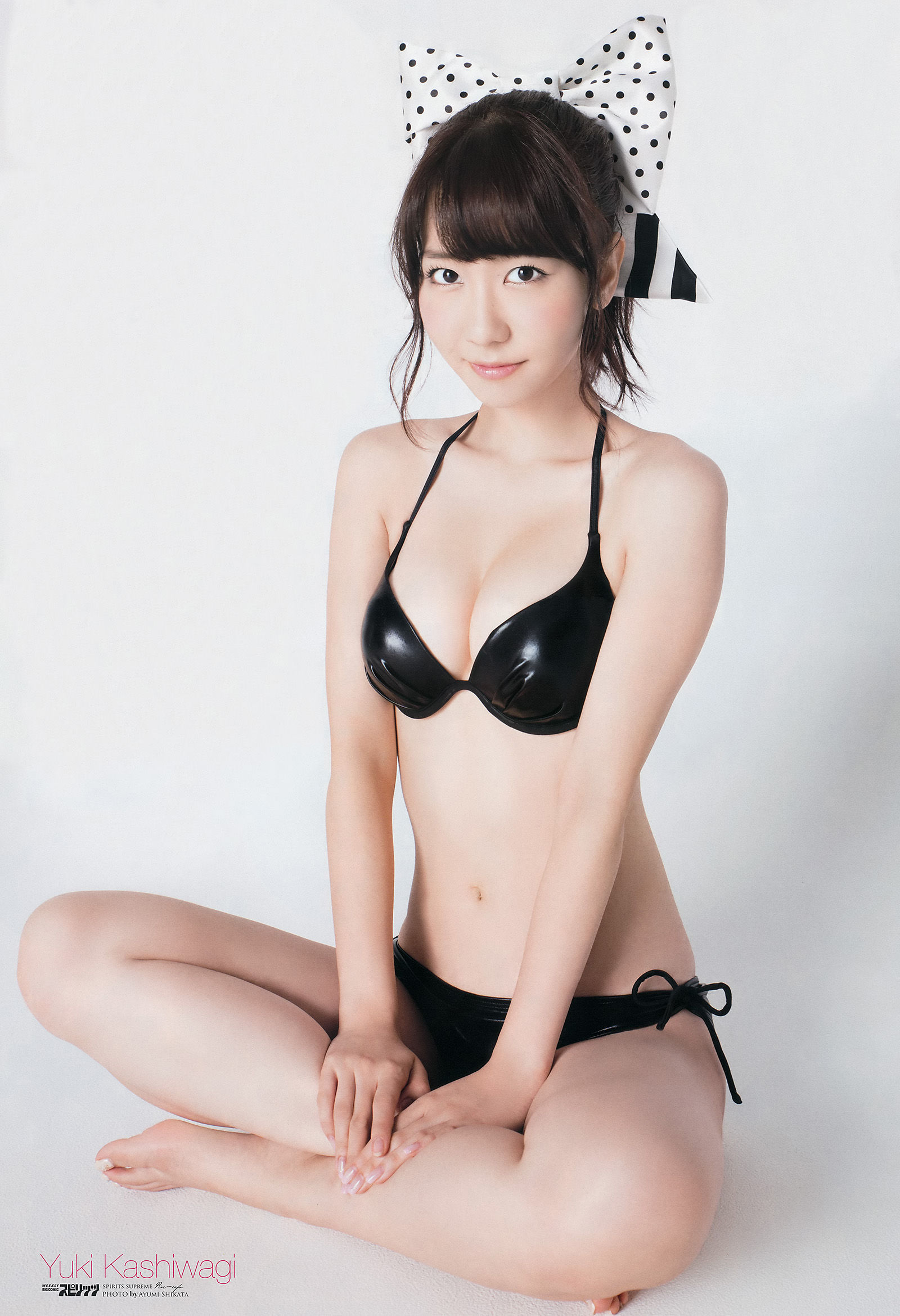 [Weekly Big Comic Spirits] 2014年No.36 柏木由紀_第2张