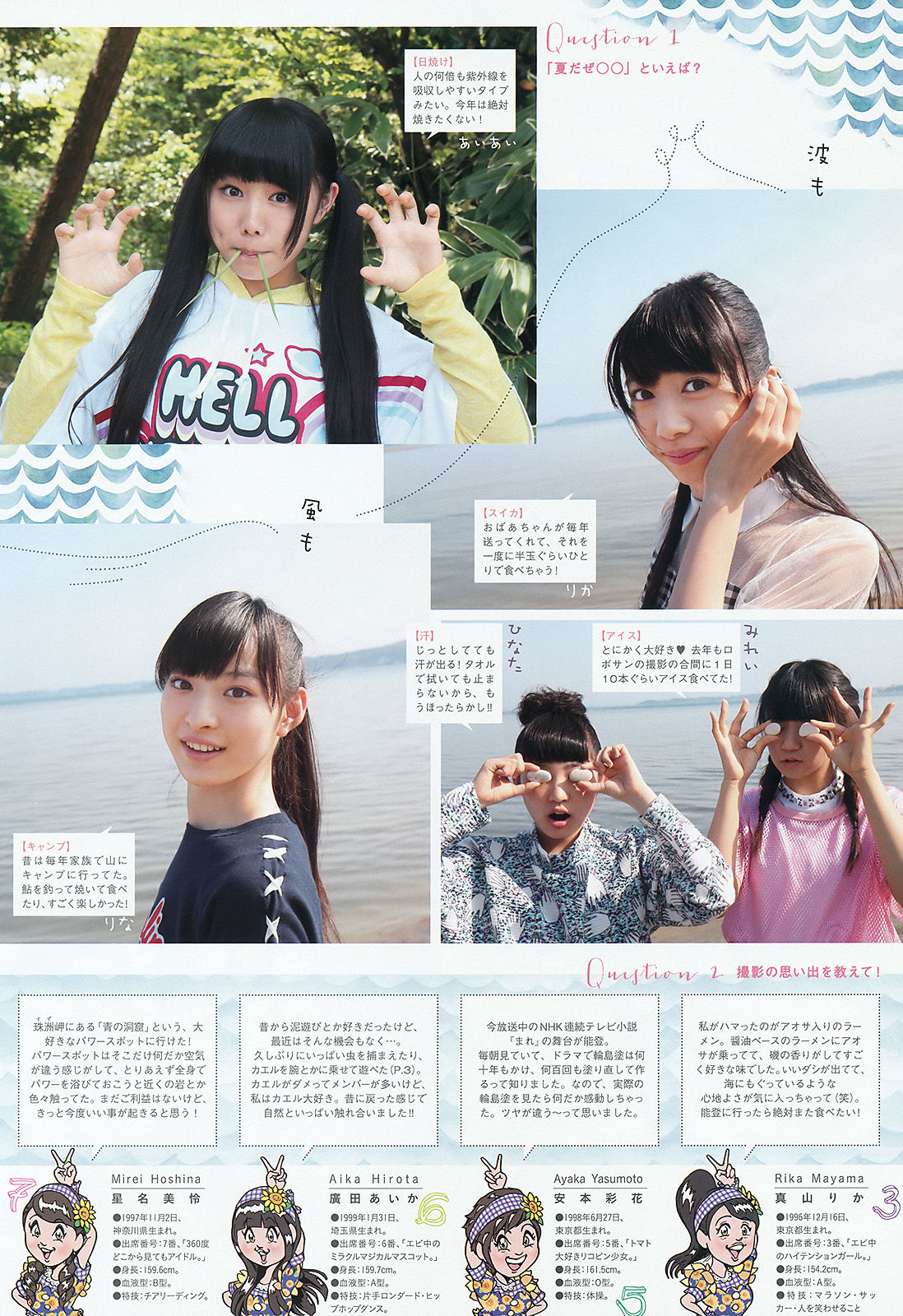 [Weekly Big Comic Spirits] 2015年No.29 私立恵比寿中学_第5张