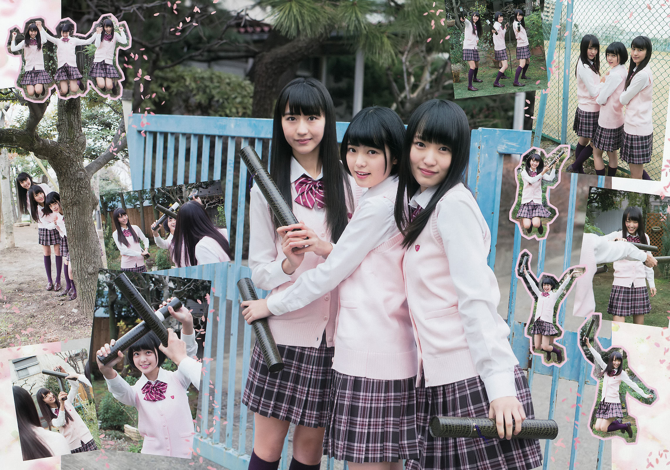 [Weekly Big Comic Spirits] 2016年No.15 欅坂46_第3张