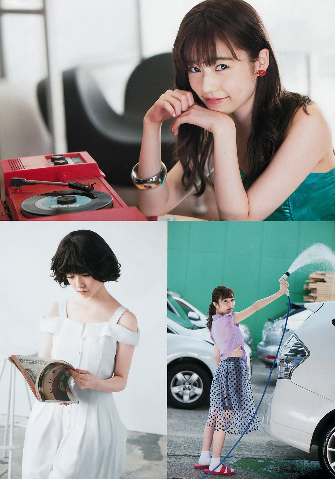 [Weekly Big Comic Spirits] 2016年No.37-38 島崎遥香_第5张