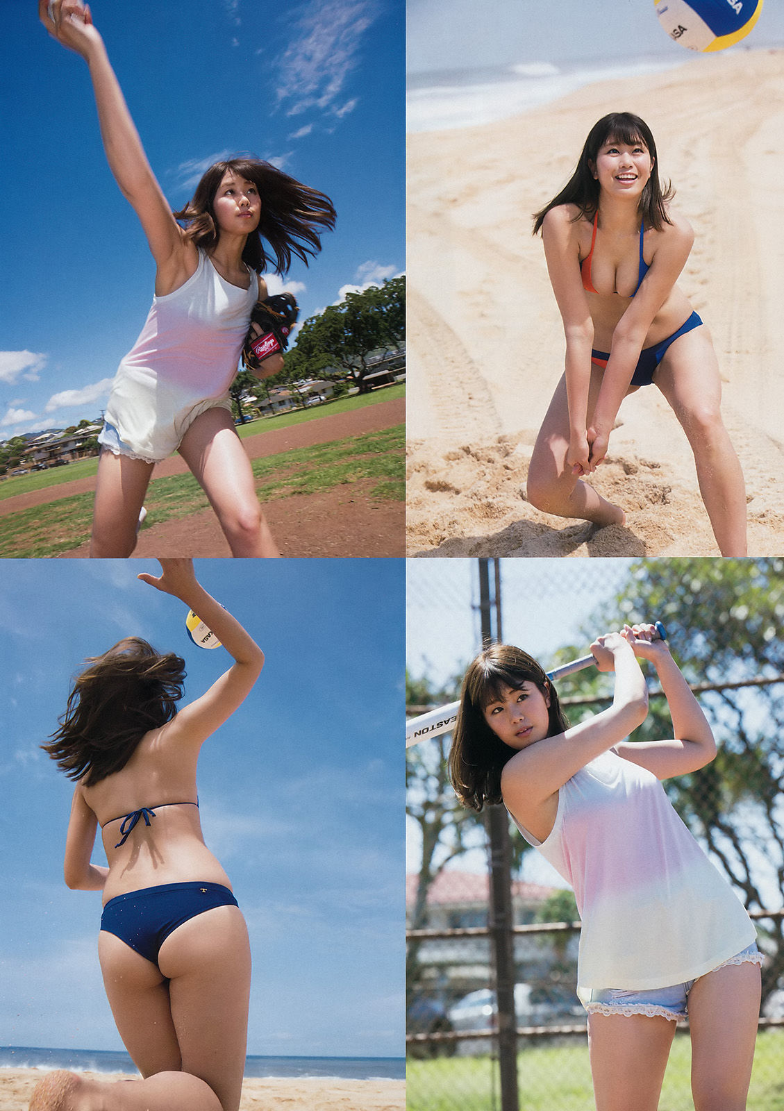 [Weekly Big Comic Spirits] 2017年No.23 稲村亜美_第3张