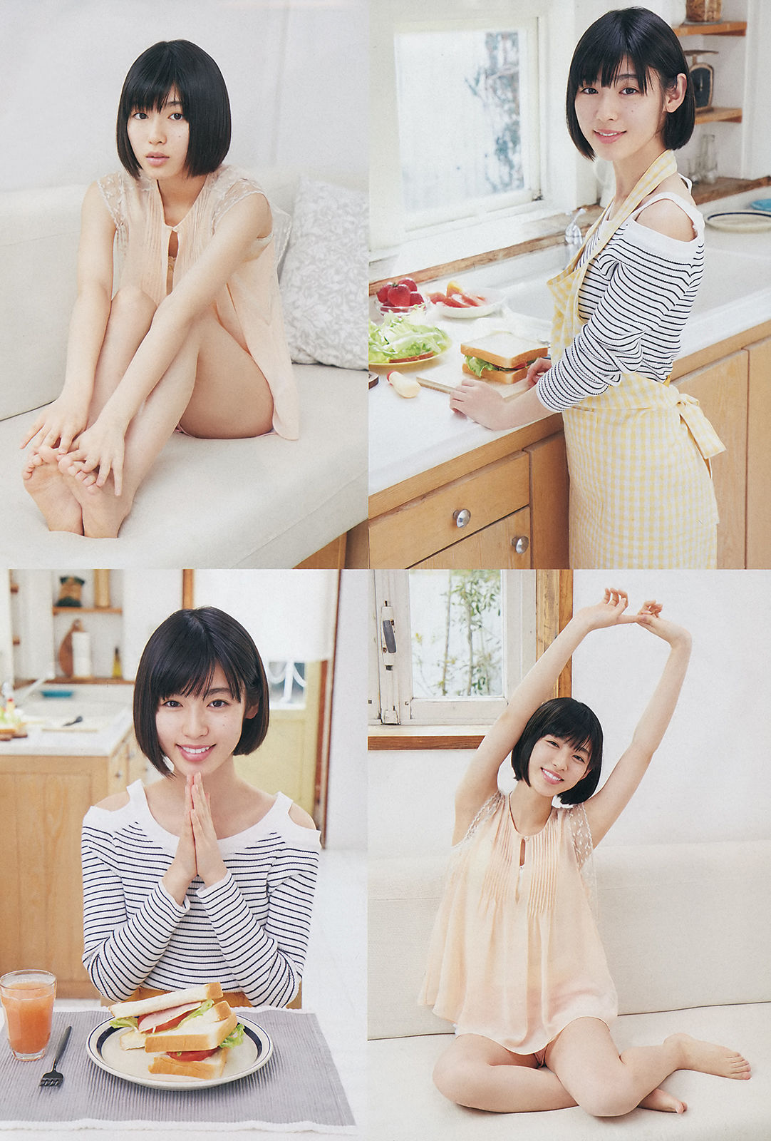 [Weekly Big Comic Spirits] 2018年No.24 白石聖 宮下かな子_第3张