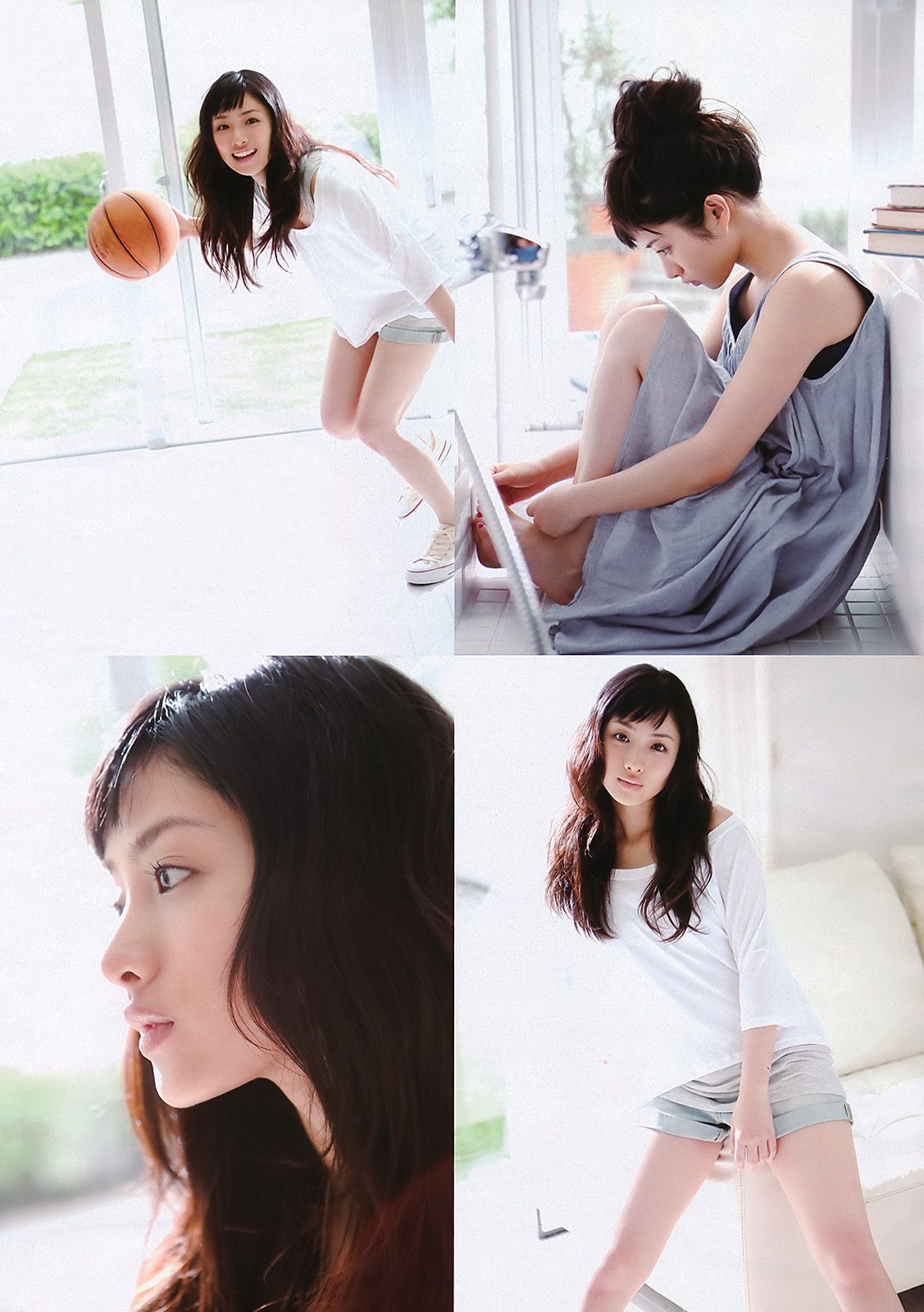 石原さとみ アイドリング!!! SUPER☆GiRLS ももいろクローバーＺ 中村一 [Weekly Playboy] 2011年No.28 写真杂志_第3张