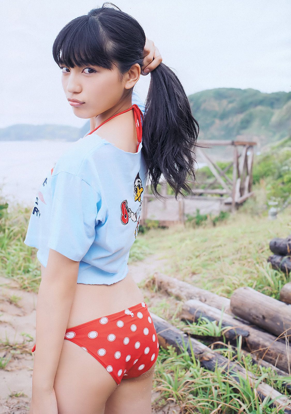 川口春奈 横山由依 大野いと 美馬怜子 高橋亜由美 長谷川ミク 柴小聖 [Weekly Playboy] 2011年No.39 写真杂志_第5张