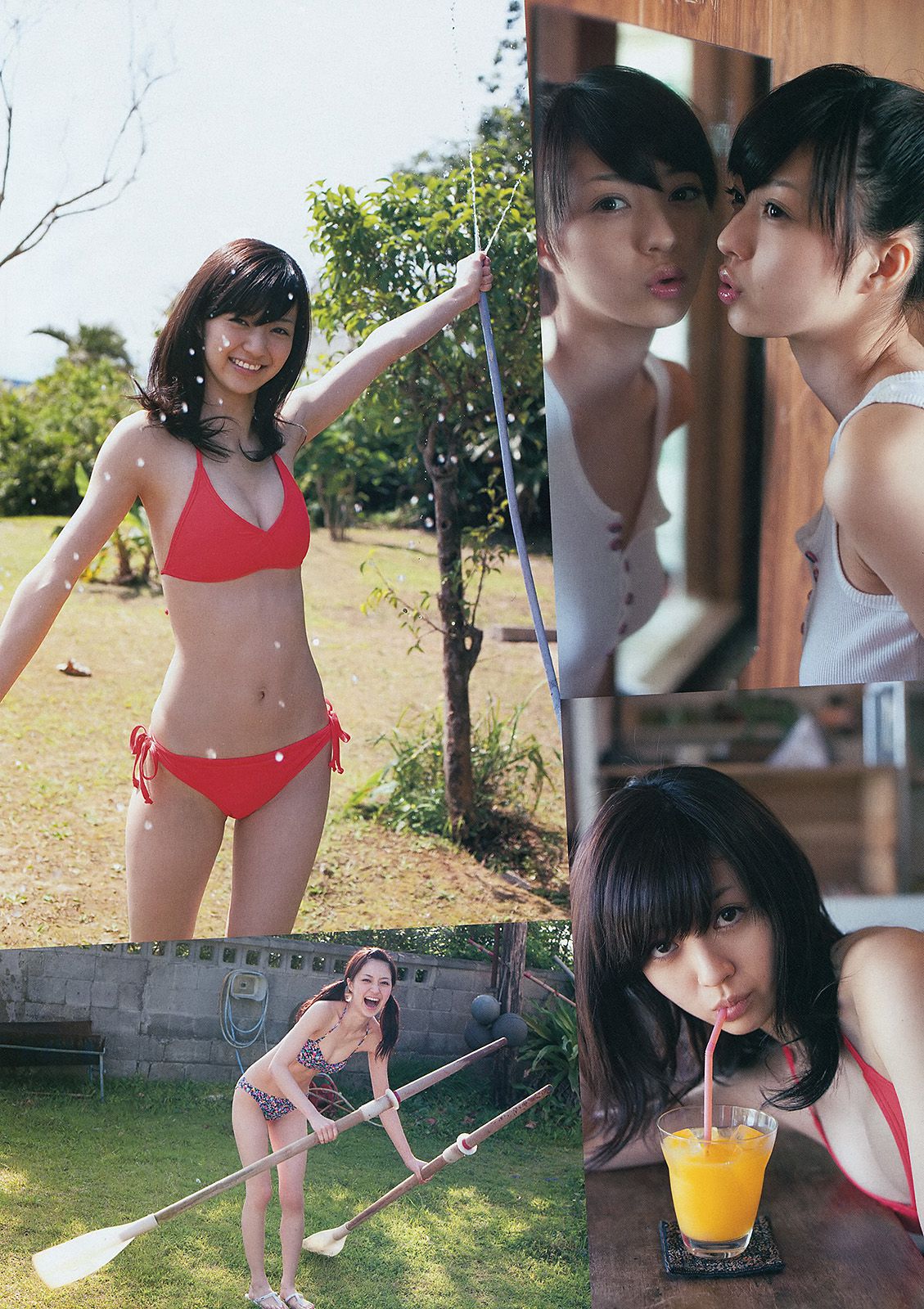 逢沢りな 中村静香 藤原令子 光宗薫 [Weekly Playboy] 2012年No.17 写真杂志_第5张