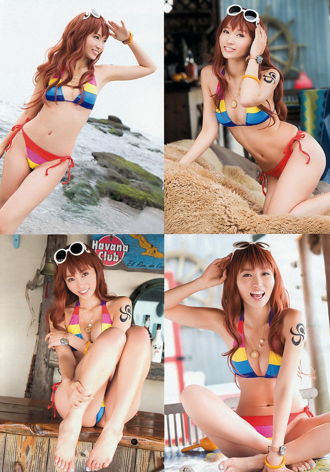 吉木りさ 紗綾 杉原杏璃 鈴木ふみ奈 原幹恵 SKE48 [Weekly Playboy] 2012年No.52 写真杂志_第3张