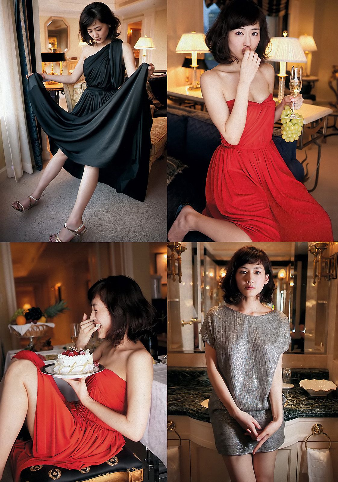 綾瀬はるか 中村静香 北原里英 白石麻衣 新川優愛 岩﨑名美 水樹奈々 [Weekly Playboy] 2012年No.53 写真杂志_第3张