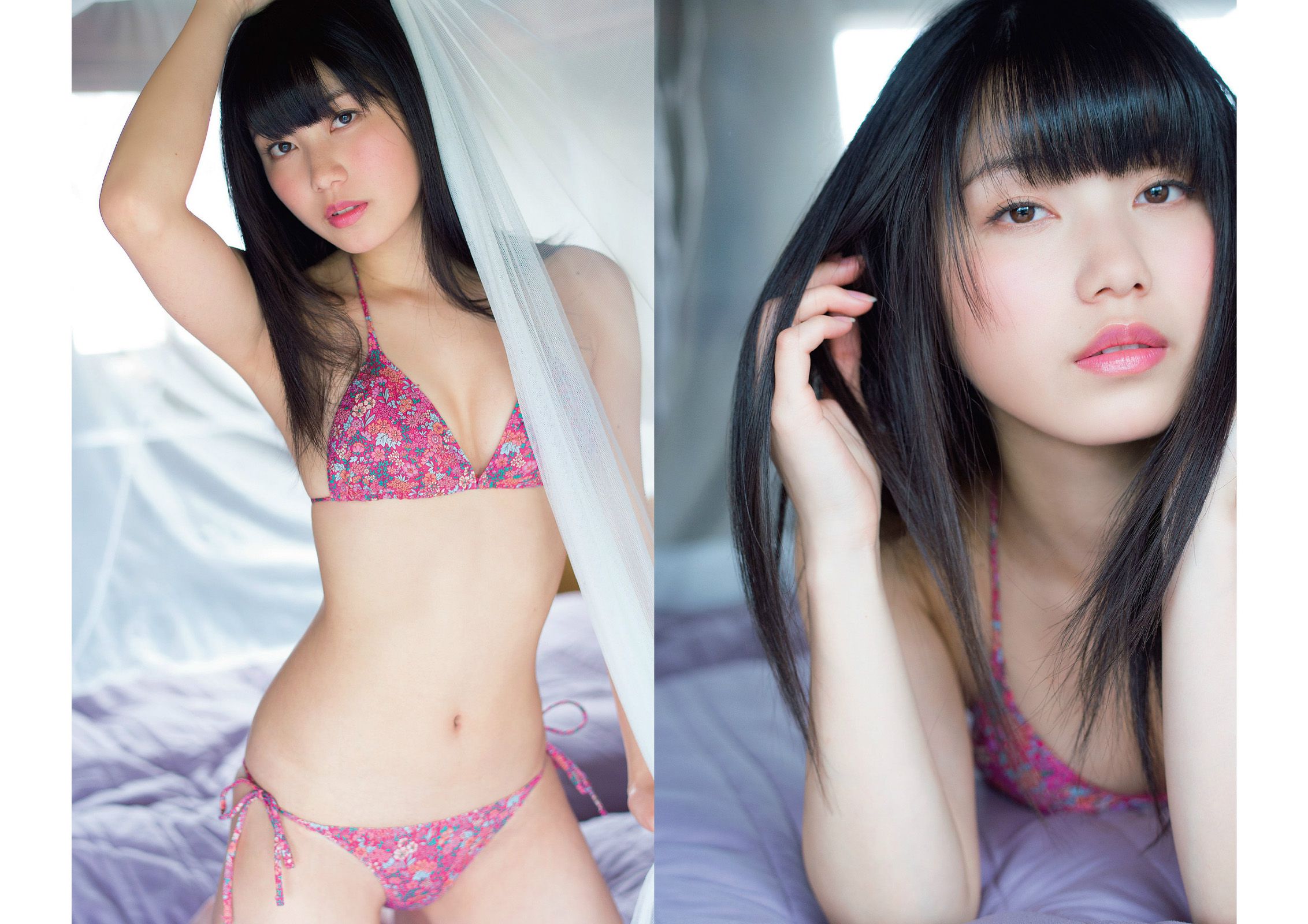 星名美津紀 横山由依 大場美奈 吉田朱里 久慈暁子 金田彩菜 平塚千瑛 杉原杏璃 小野恵令奈 神室舞衣 [Weekly Playboy] 2014年No.21 写真杂志_第4张