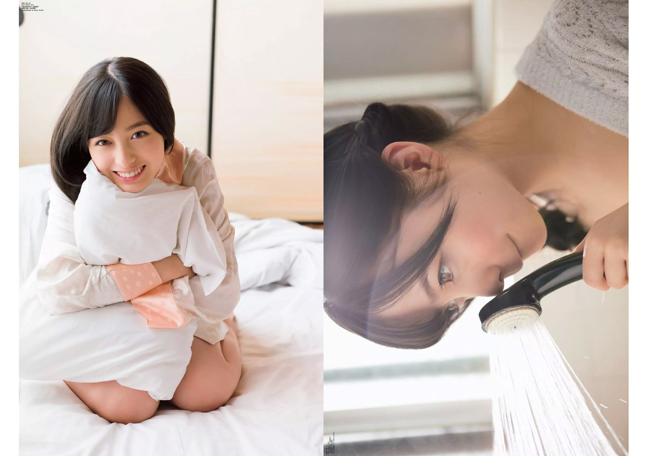 浅田舞 佐藤麗奈 柳ゆり菜 橋本環奈 AKB48 石橋杏奈 オリヴィア 松岡ちな [Weekly Playboy] 2015年No.14 写真杂志_第2张