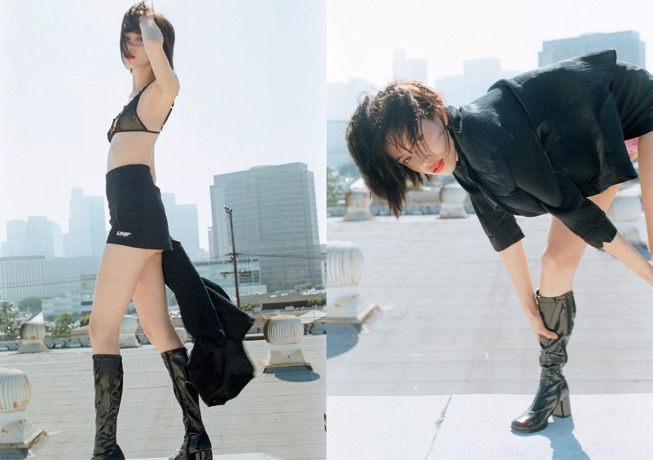 水原希子 江野沢愛美 福井セリナ 仲村美海 階戸瑠李 [Weekly Playboy] 2017年No.42 写真杂志_第5张