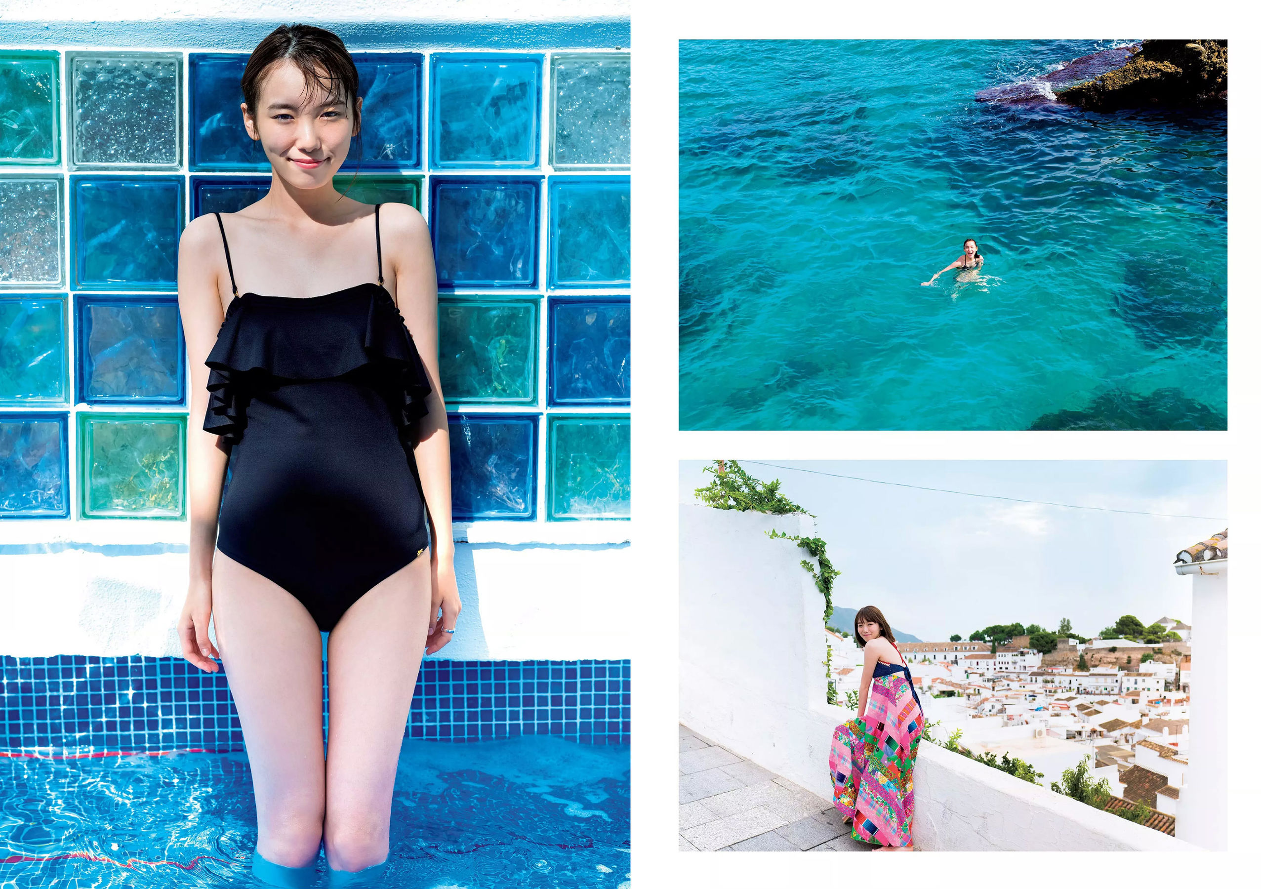 飯豊まりえ 松川菜々花 華村あすか 橘花凛 伊藤万理華 渡辺梨加 [Weekly Playboy] 2018年No.03-04 写真杂志_第4张