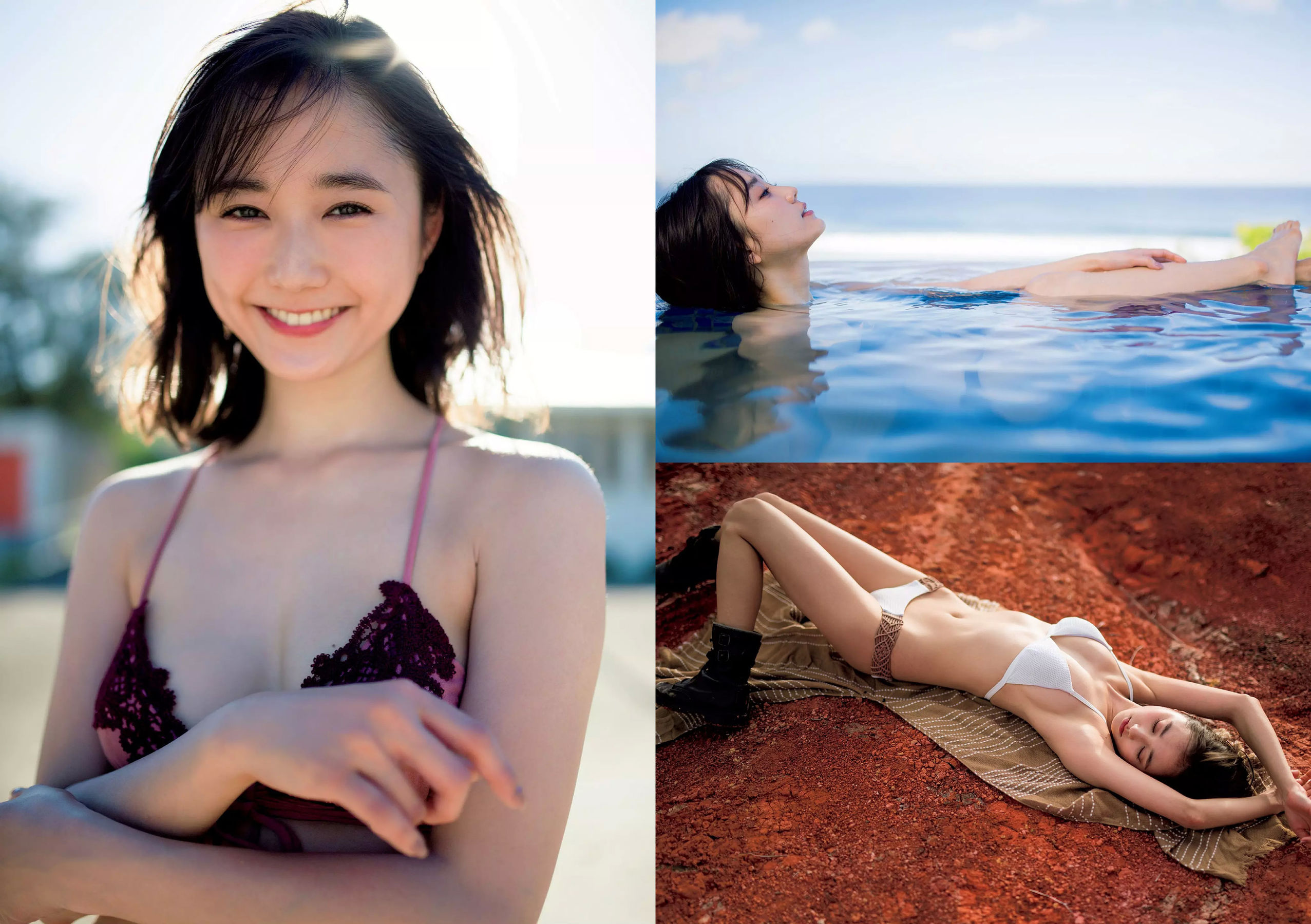 鈴木友菜 関水渚 福島雪菜 わちみなみ 岡副麻希 三城千咲 山崎真実 [Weekly Playboy] 2018年No.08 写真杂志_第4张