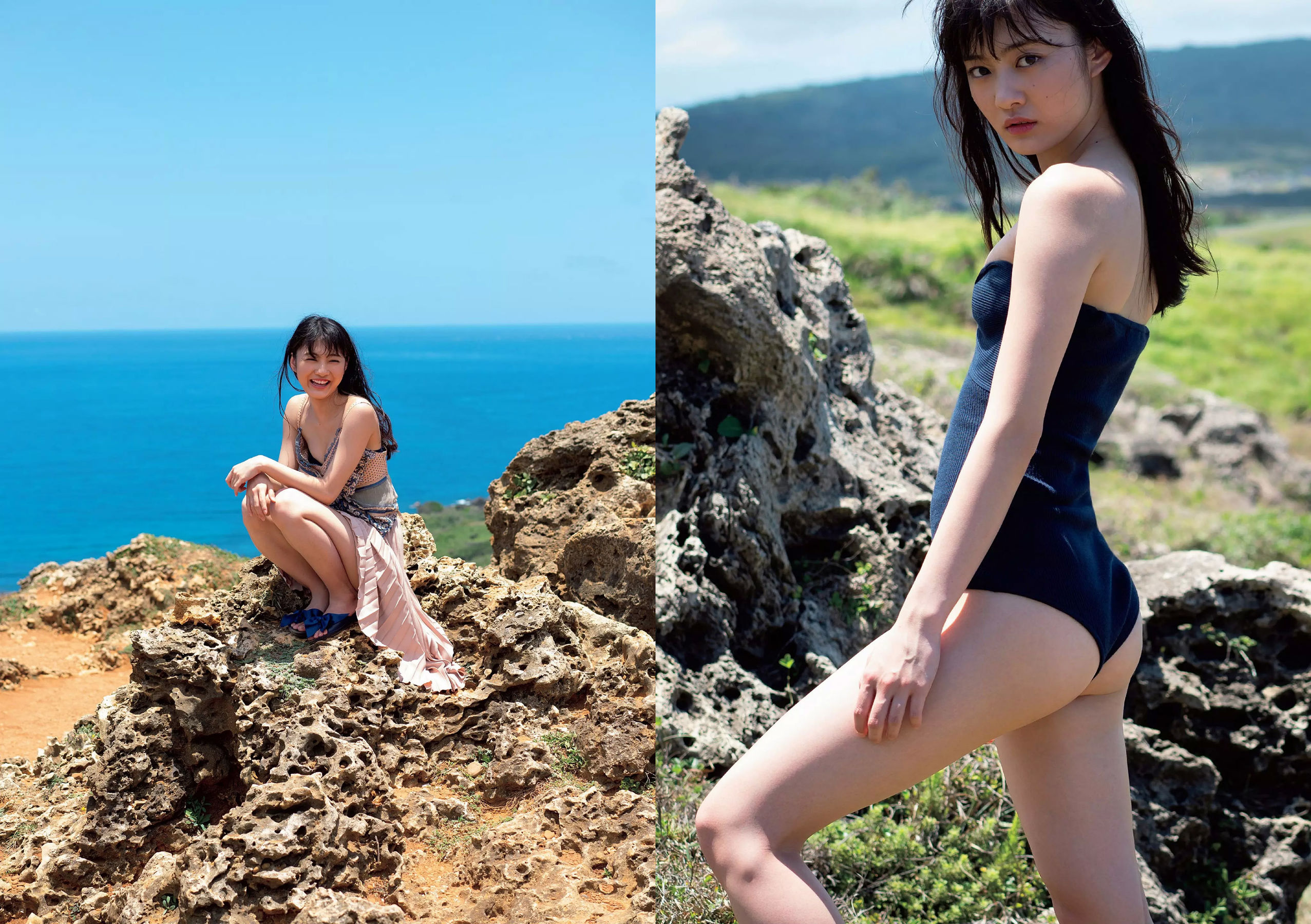 古賀哉子 浅川梨奈 髙橋ひかる alom 咲良七海 小瀬田麻由 [Weekly Playboy] 2018年No.28 写真杂志_第4张