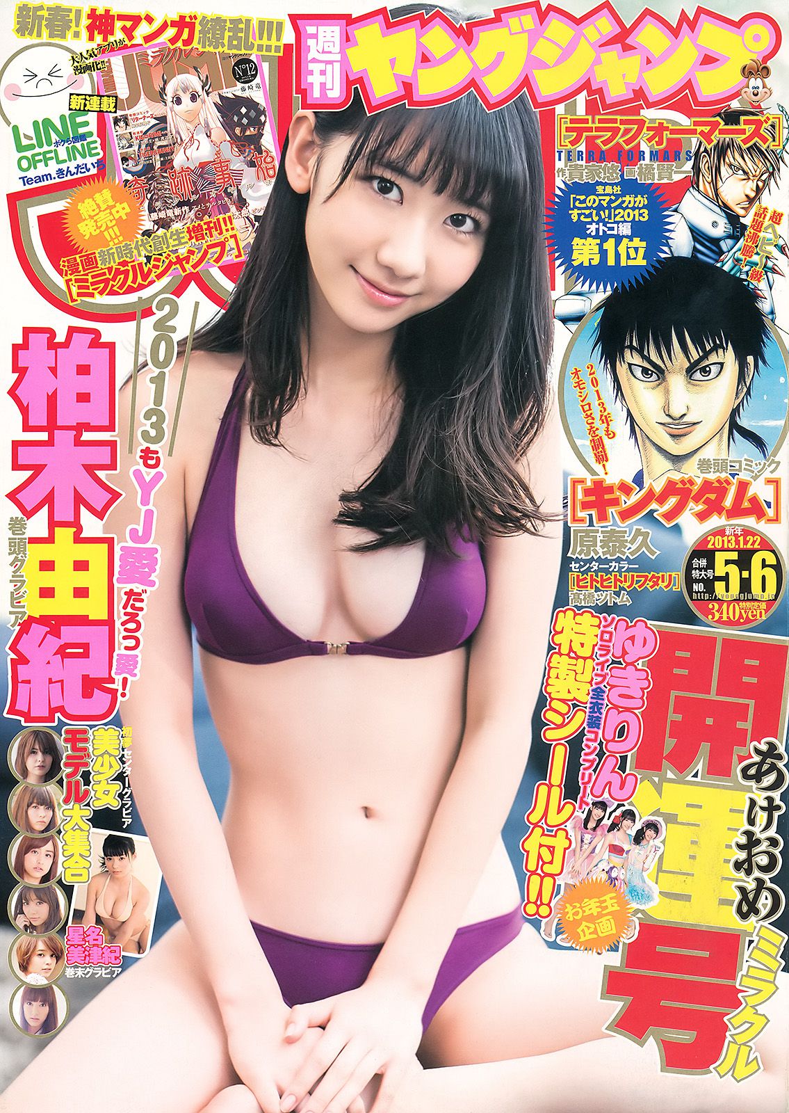 柏木由紀 星名美津紀 THE HOUSE OF CUTIES [Weekly Young Jump] 2013年No.05-06 写真杂志_第1张