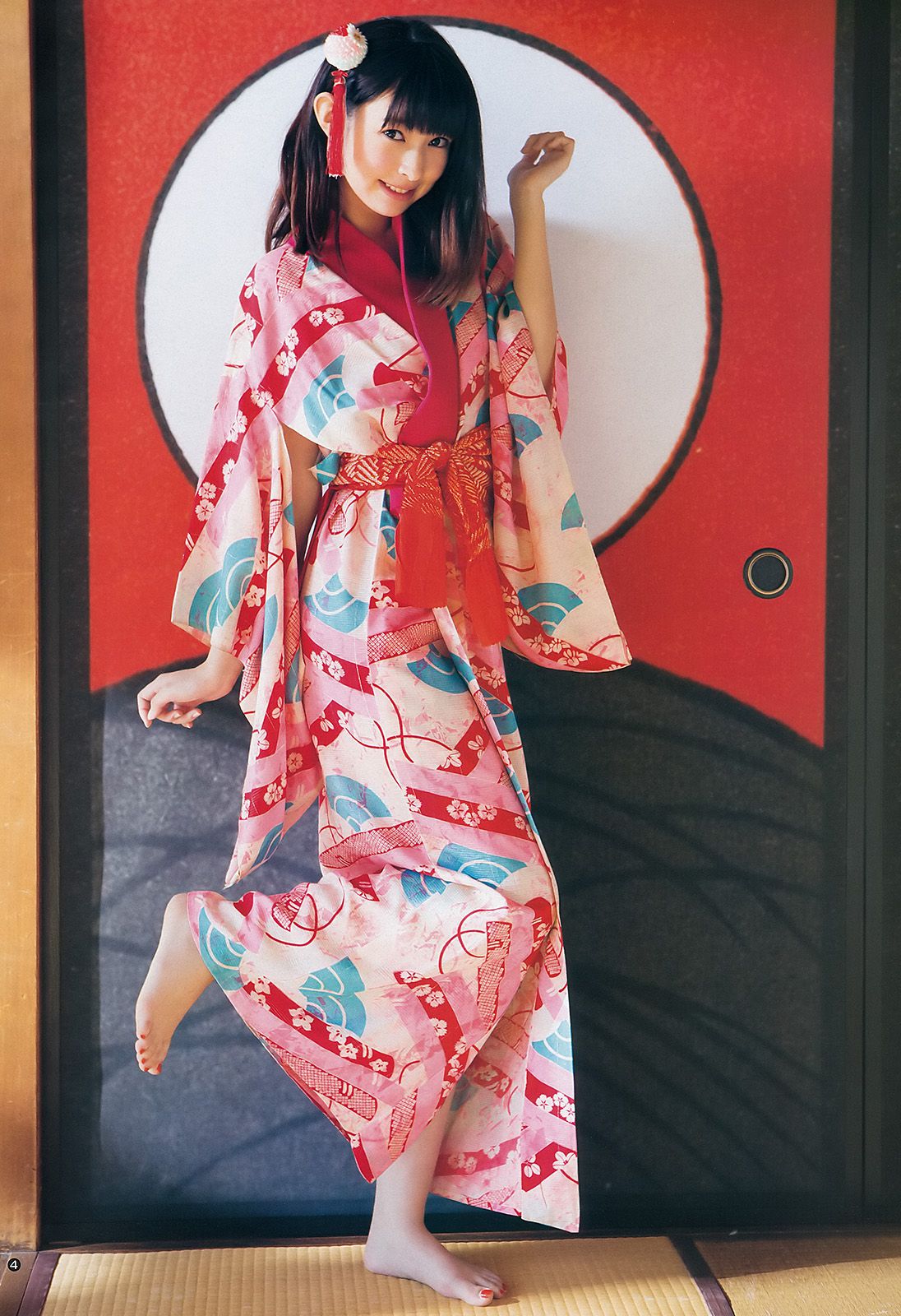 日南響子 相楽樹 [Weekly Young Jump] 2013年No.07 写真杂志_第5张