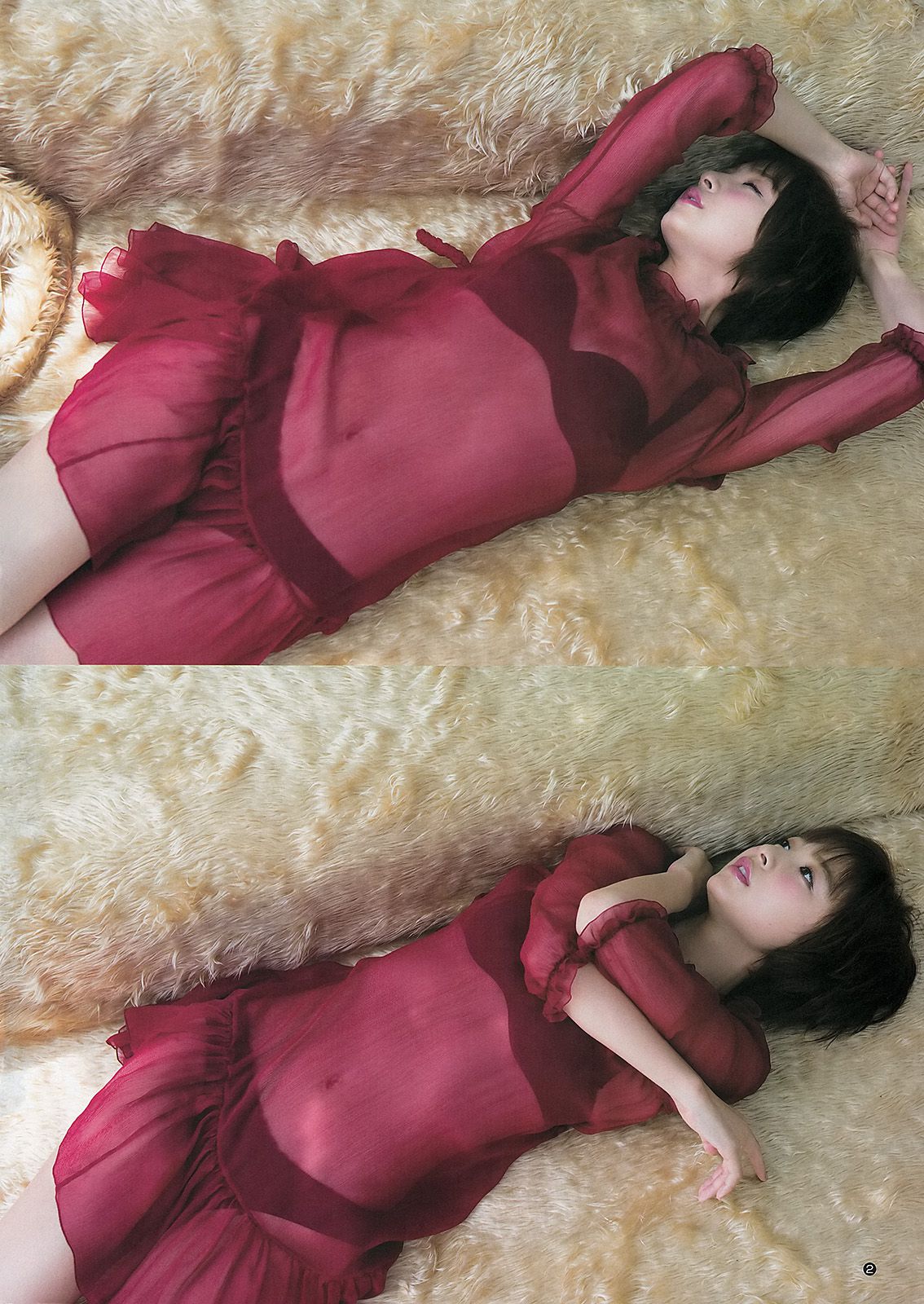 篠田麻里子 アオハルガールズ 中条あやみ [Weekly Young Jump] 2013年No.36-37 写真杂志_第3张