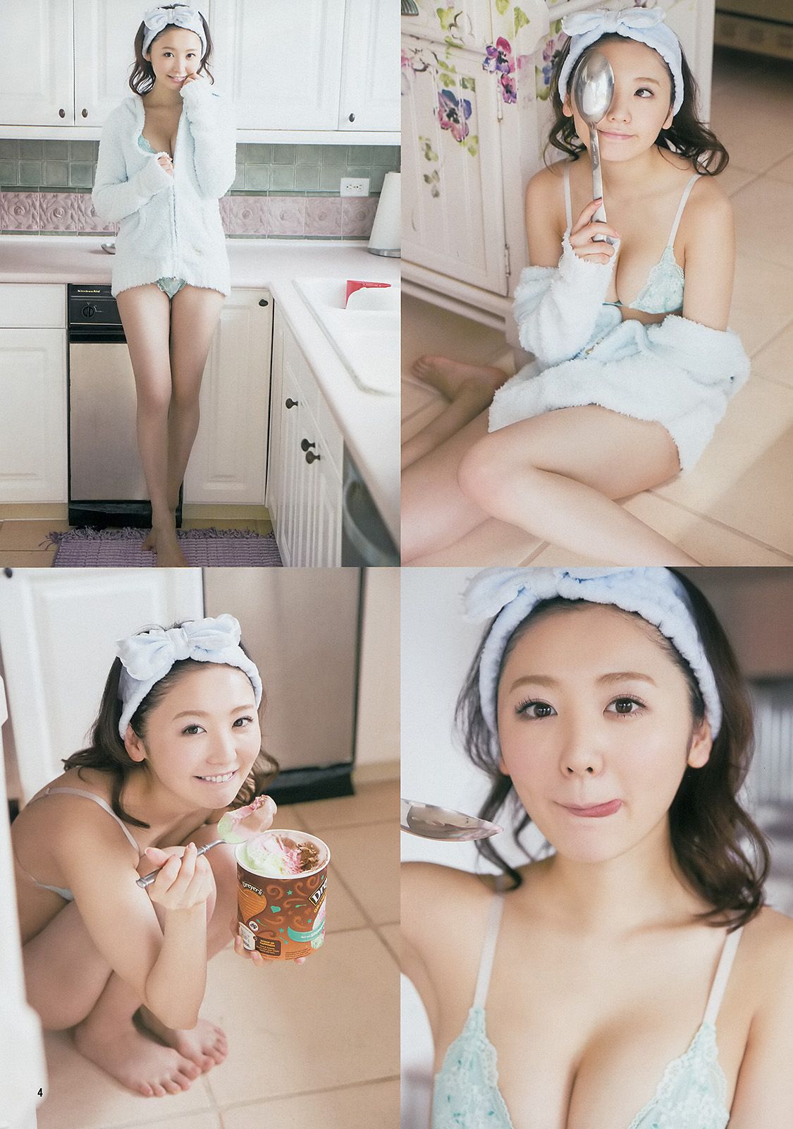 おのののか 渋谷凪咲 グラビアカップ?胸厚ベストイレブン!! [Weekly Young Jump] 2014年No.20 写真杂志_第5张