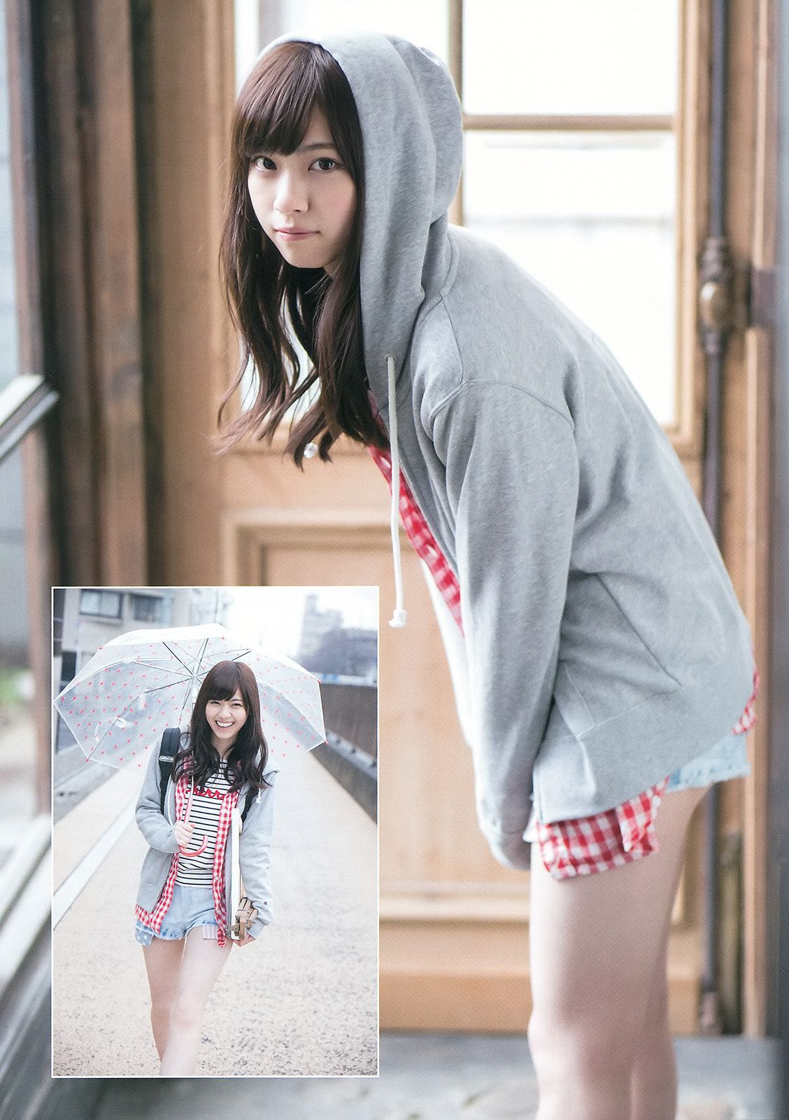 西野七瀬 伊藤万理華 [Weekly Young Jump] 2015年No.14 写真杂志_第5张