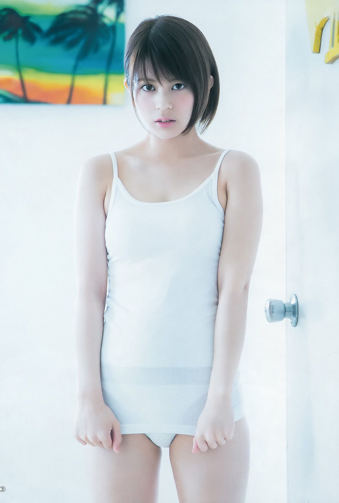 吉﨑綾《福岡の奇跡》 [Weekly Young Jump] 2016年No.26 写真杂志_第4张