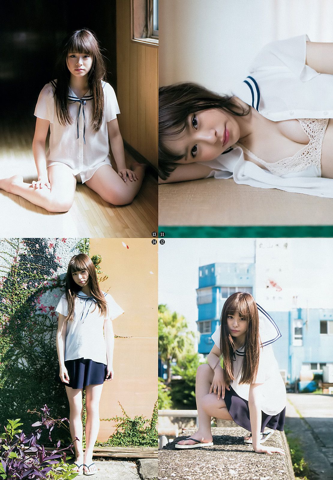 佐藤麗奈 佐藤優樹 るぅ [Weekly Young Jump] 2016年No.30 写真杂志_第4张