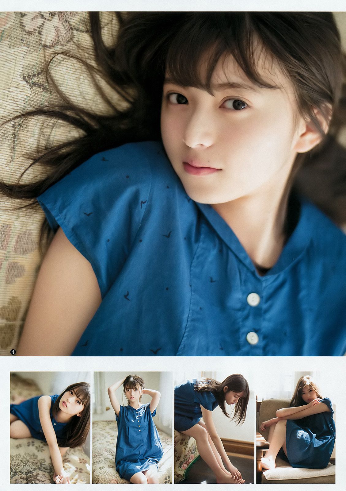 齋藤飛鳥 長澤茉里奈 福原遥 [Weekly Young Jump] 2016年No.31 写真杂志_第5张