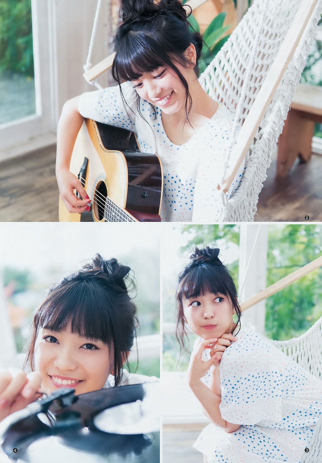 真野恵里菜 miwa 戸松遥 [Weekly Young Jump] 2017年No.10 写真杂志_第3张