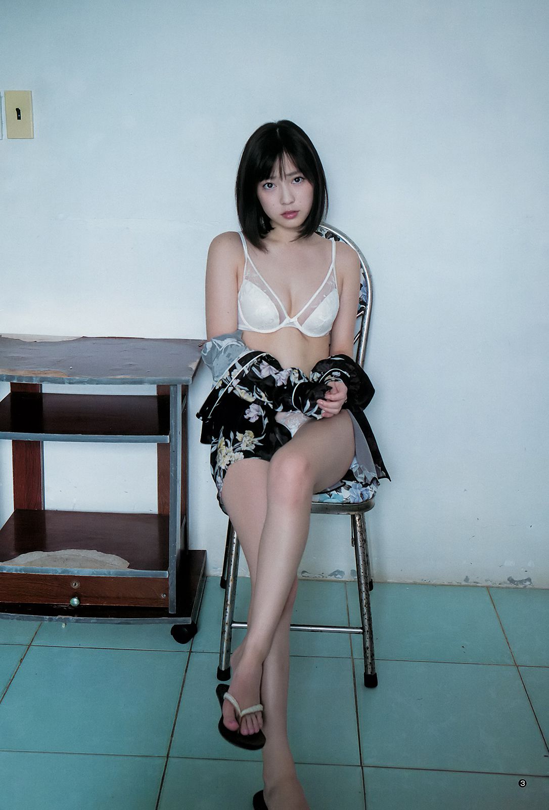 池上紗理依 花守ゆみり [Weekly Young Jump] 2018年No.42 写真杂志_第4张