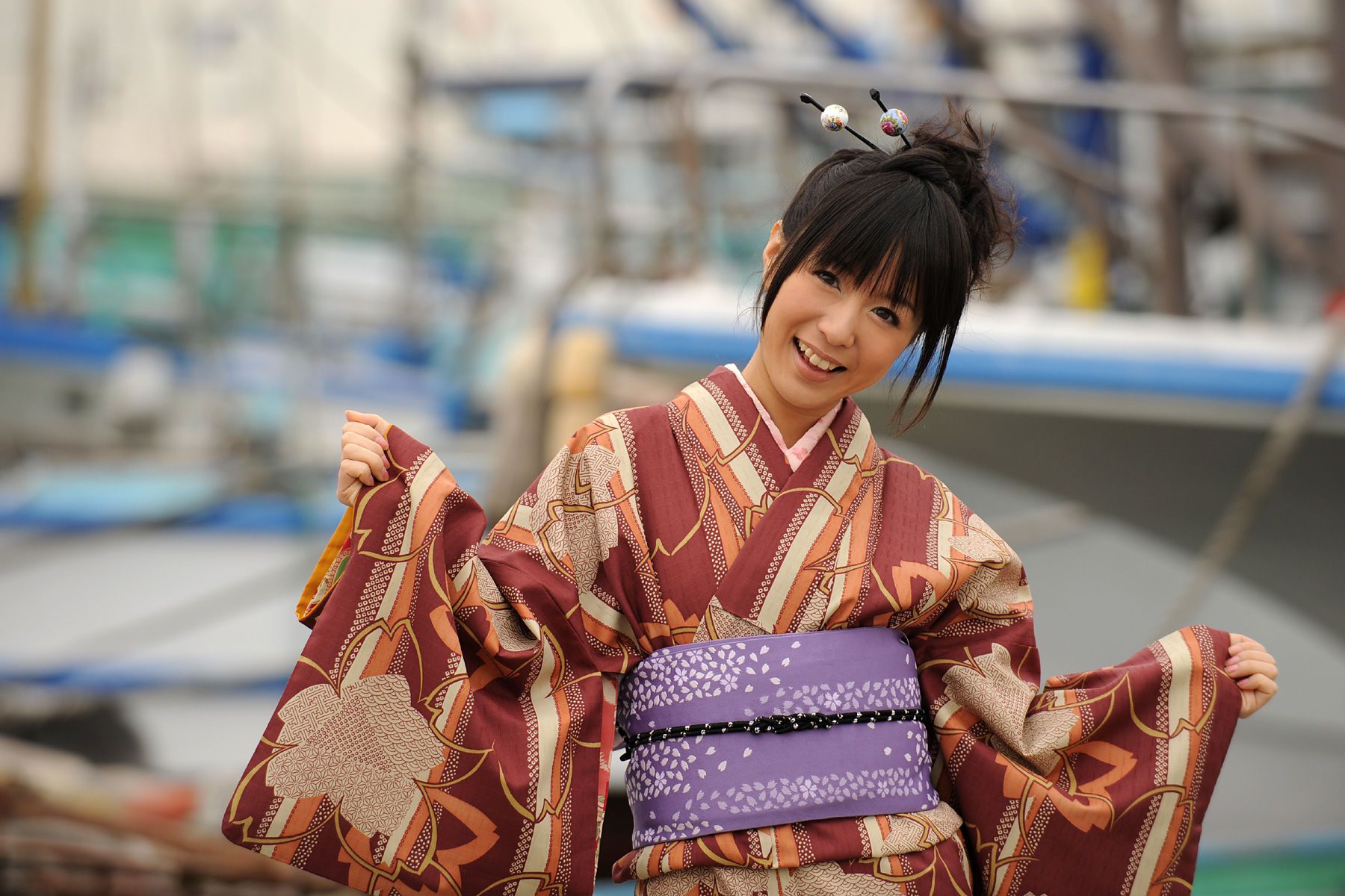 [X-City] KIMONO和テイスト 005 七海なな Nana Nanaumi_第2张