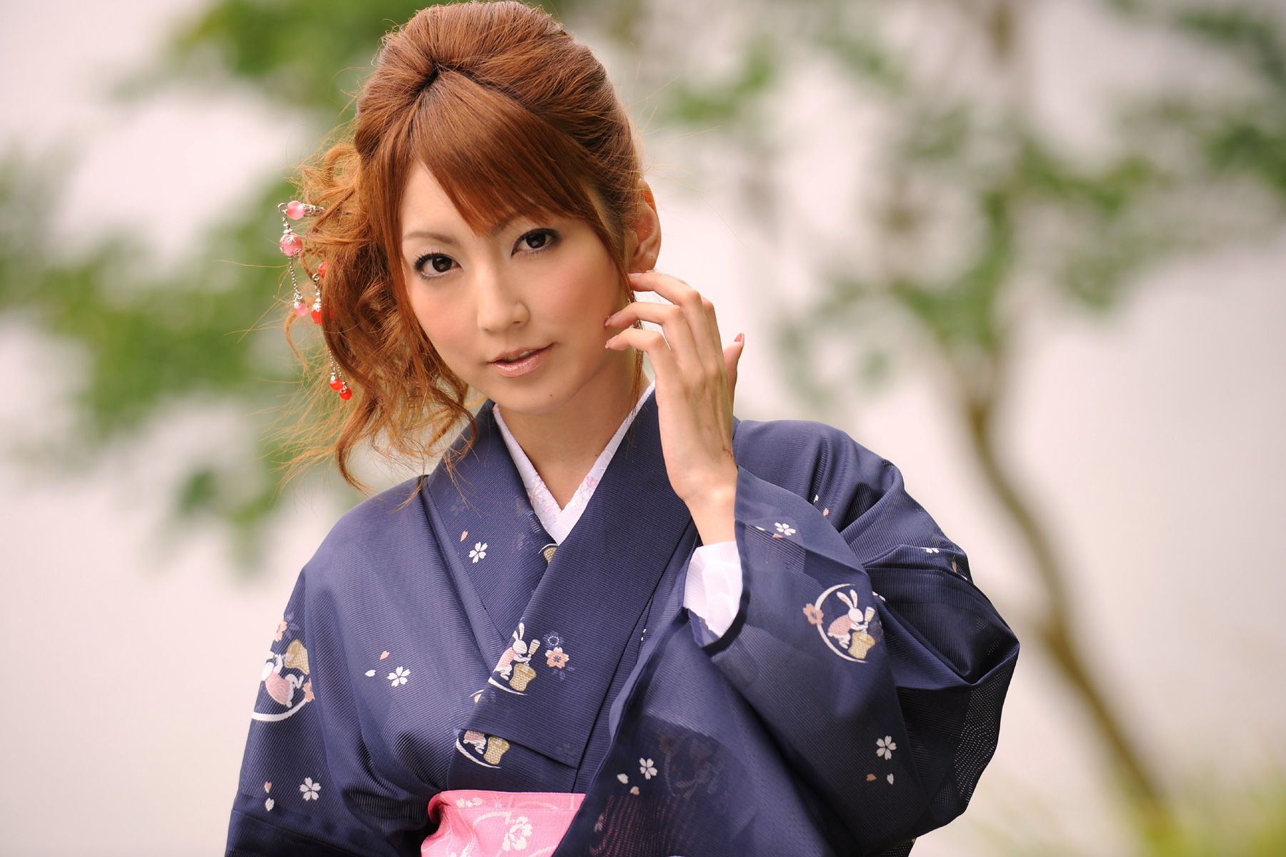 [X-City] KIMONO和テイスト 014 松島かえで Kaede Matsushima_第3张