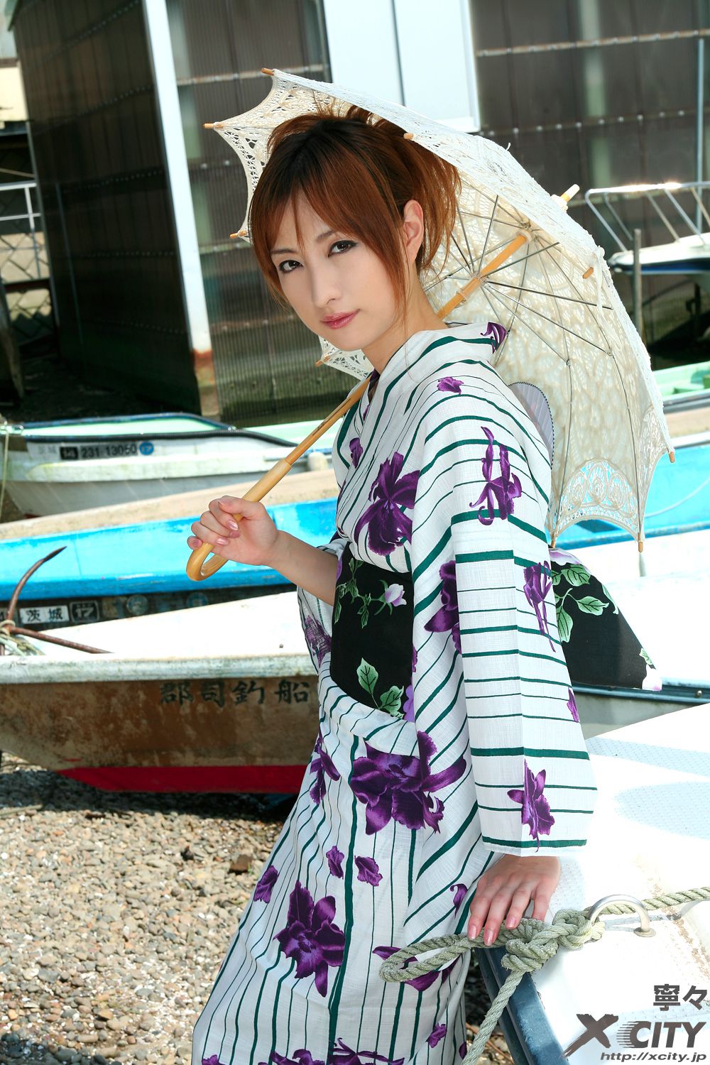 [X-City] WEB No.067 女优寧々/宁宁《Summer Skin》_第1张