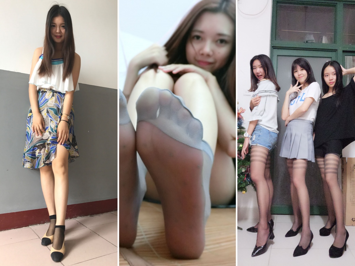 [合集]学妹校园寝室丝短袜美脚全套42期，大小8.38G