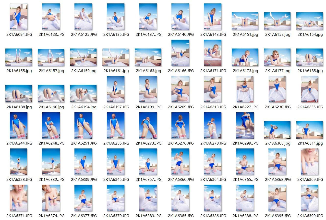 若兮Baby全套合集 aiss系列含视频加原版私人定制丝袜无内总41套大小26G