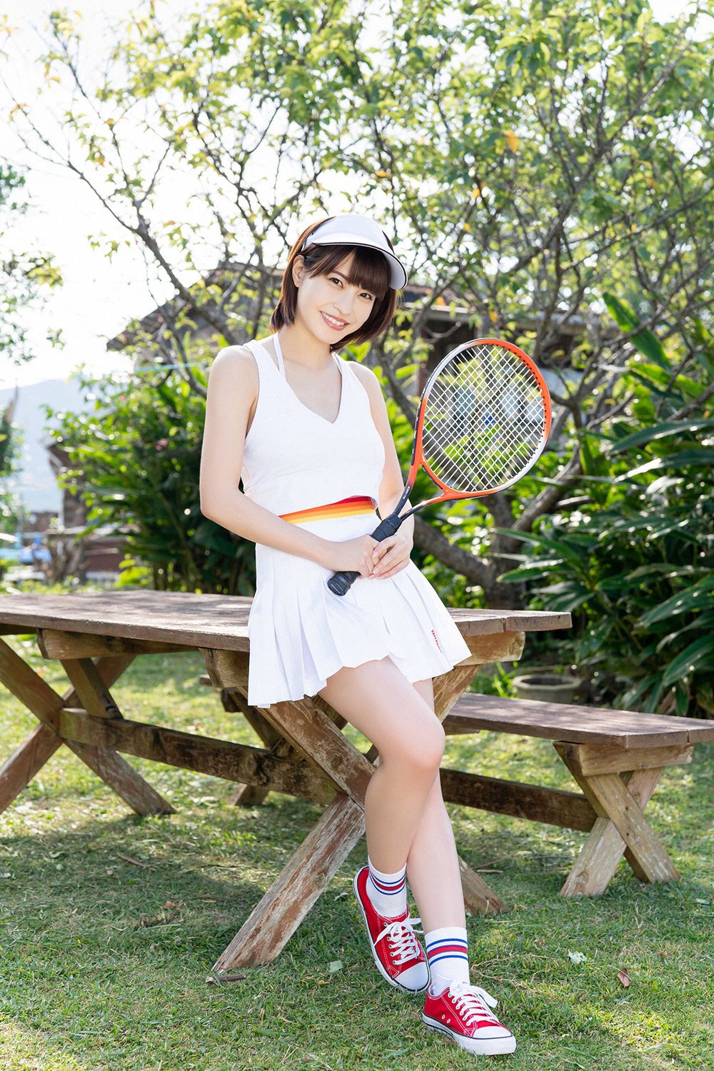 [YS-Web] Vol.852 Asuka Kishi 岸明日香 『灼熱のGカップグラドル！』_第1张