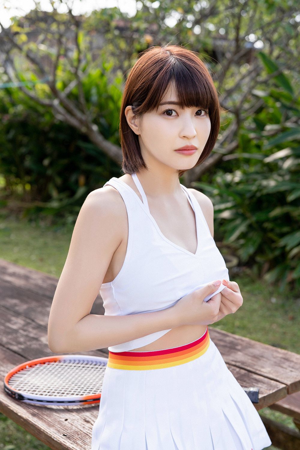 [YS-Web] Vol.852 Asuka Kishi 岸明日香 『灼熱のGカップグラドル！』_第3张