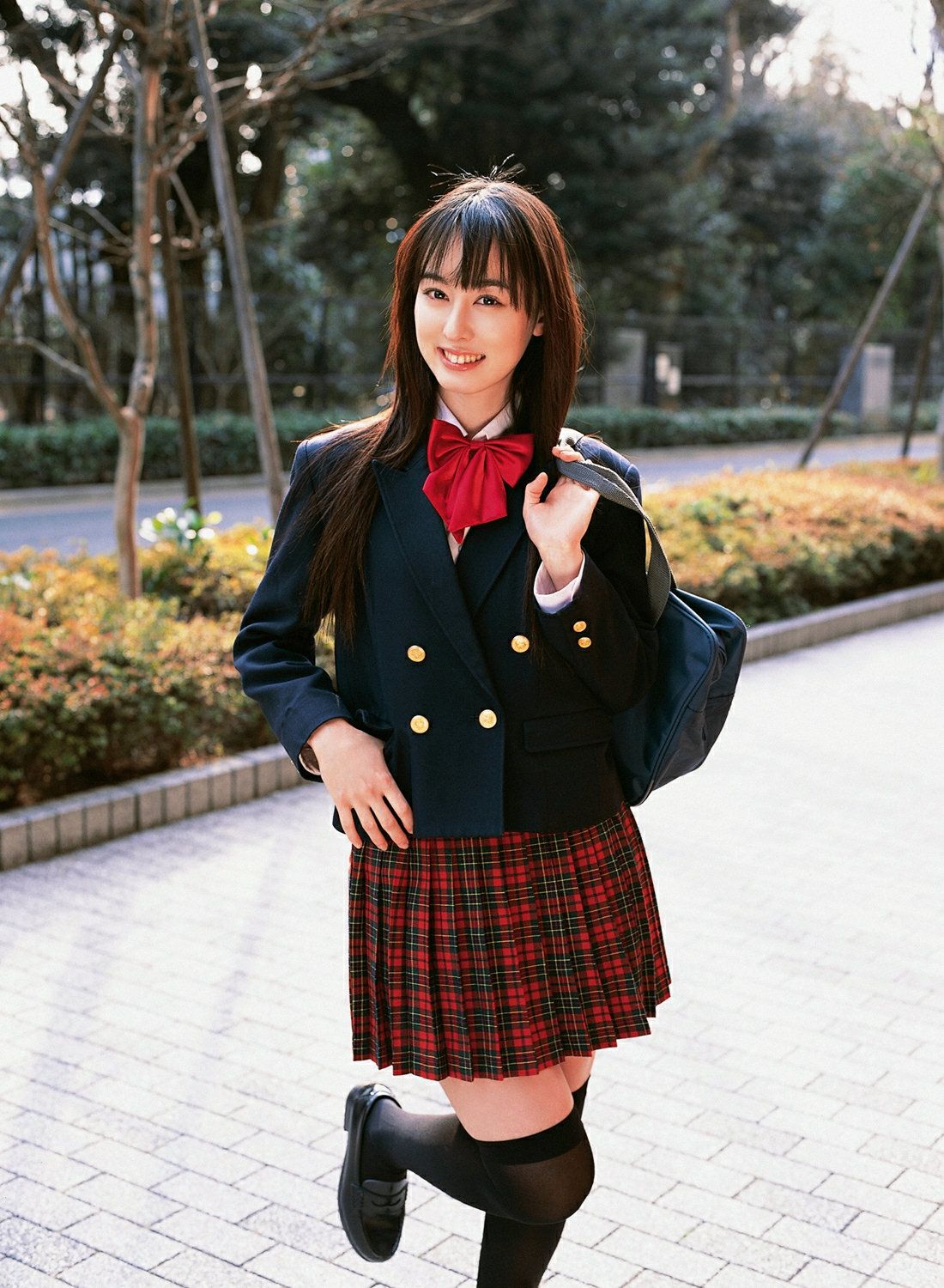 秋山莉奈《キミの素颜こつそりのぞいちやいま？？？た》 [YS Web] Vol.207_第3张