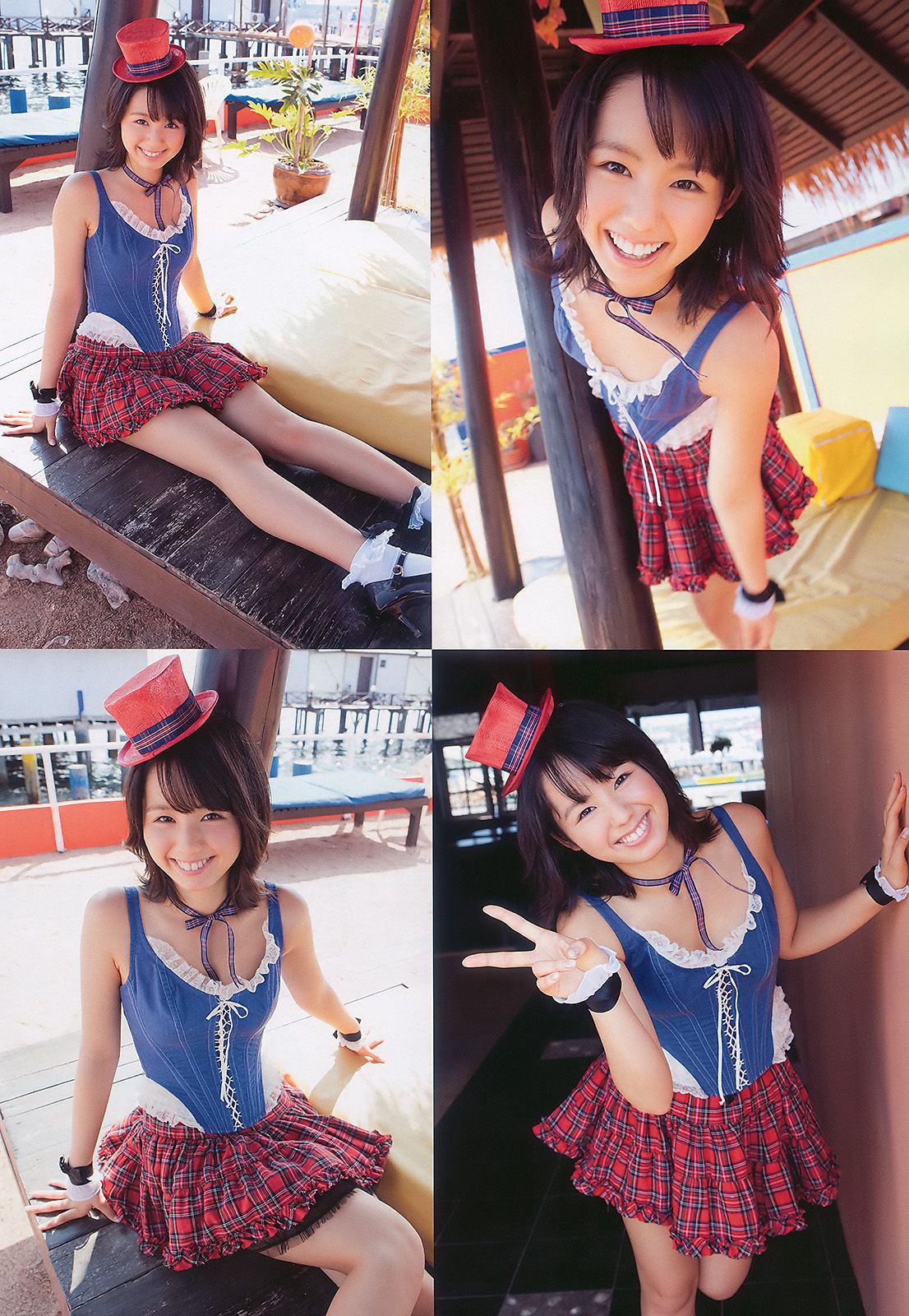 小池里奈 大島麻衣 桃瀬美咲 [Young Animal] 2010年No.16 写真杂志_第3张