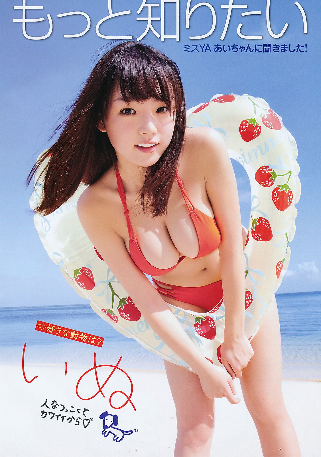 篠崎愛 吉木りさ 初音みのり [Young Animal] 2011年No.17 写真杂志_第3张