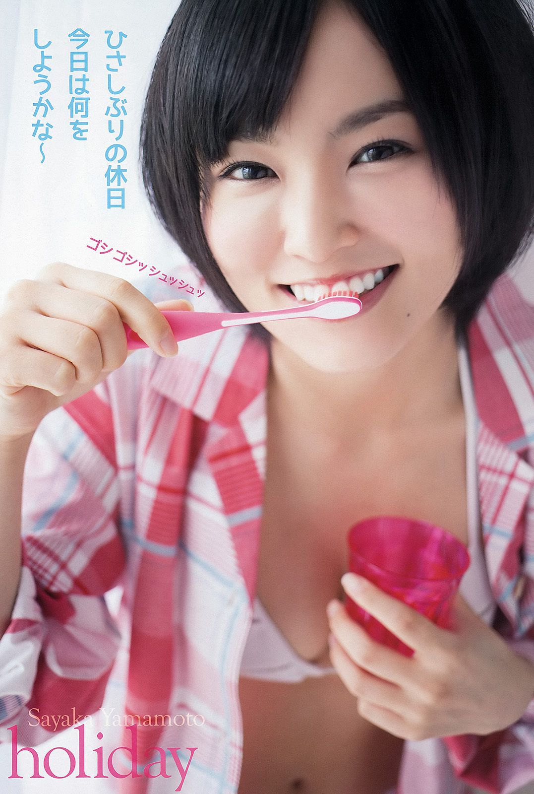 山本彩 吉田早希 倉持由香 [Young Animal] 2013年No.02 写真杂志_第4张