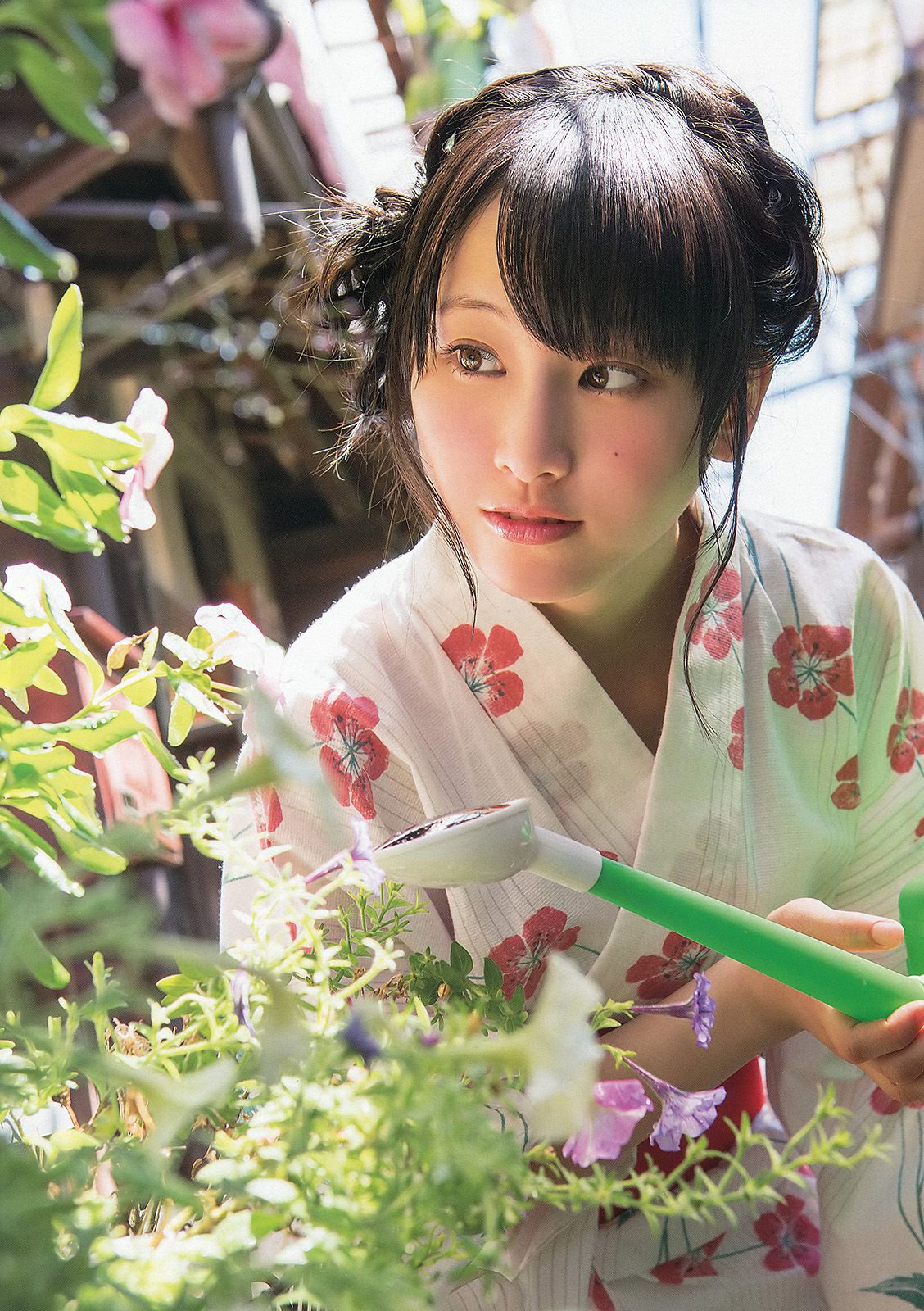 松井玲奈 戸田れい 階戸瑠李 本山なみ [Young Animal] 2013年No.19 写真杂志_第4张