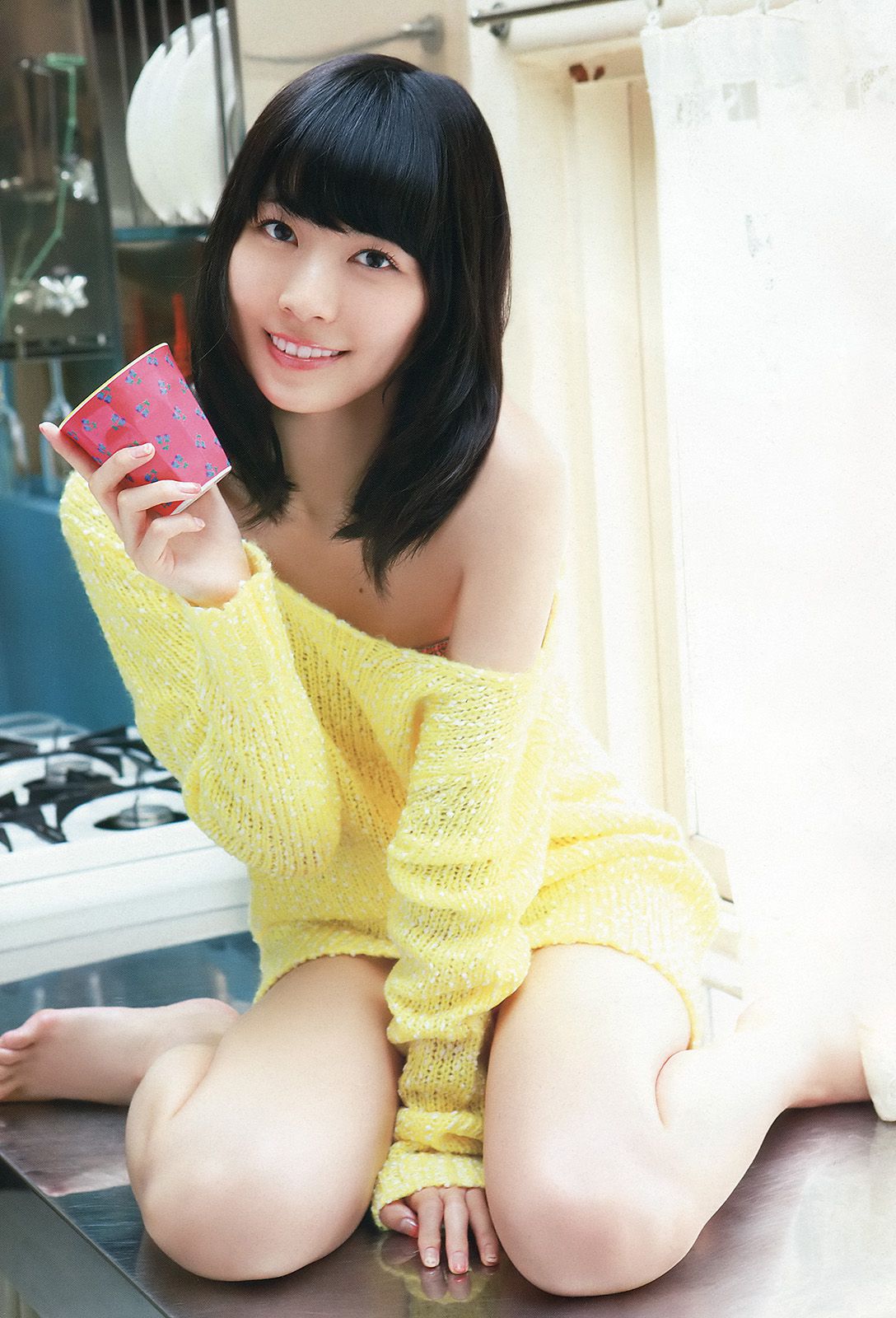 松井珠理奈 佐藤聖羅 竹内舞 山中知恵 仙石みなみ 粕谷奈美 [Young Animal] 2013年No.23 写真杂志_第4张