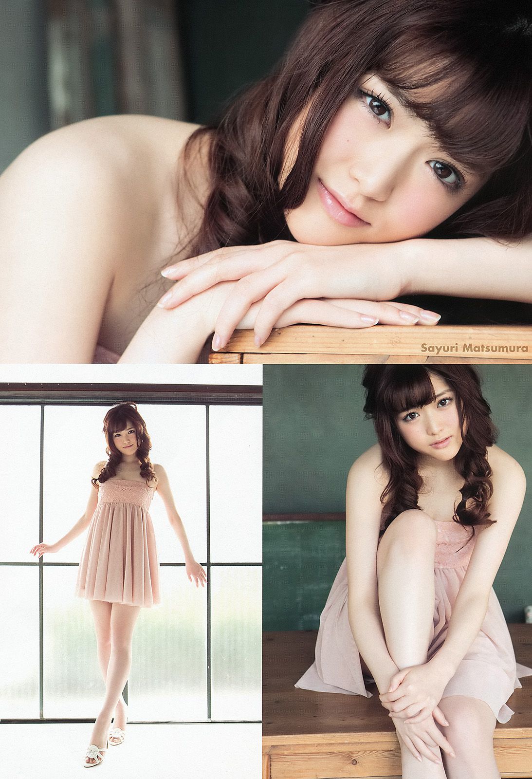 白石麻衣 桜井玲香 松村沙友理 須田亜香里 松村香織 [Young Animal] 2013年No.24 写真杂志_第3张