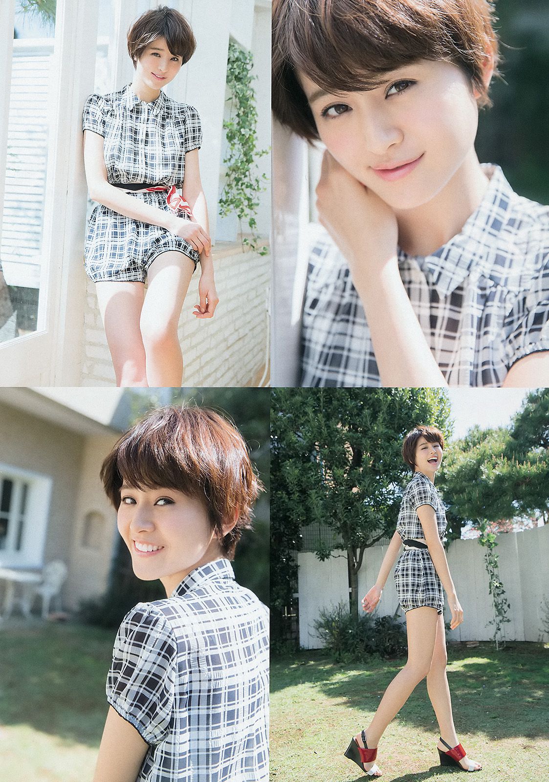 鈴木ちなみ 仙石みなみ [Young Animal] 2014年No.10 写真杂志_第3张